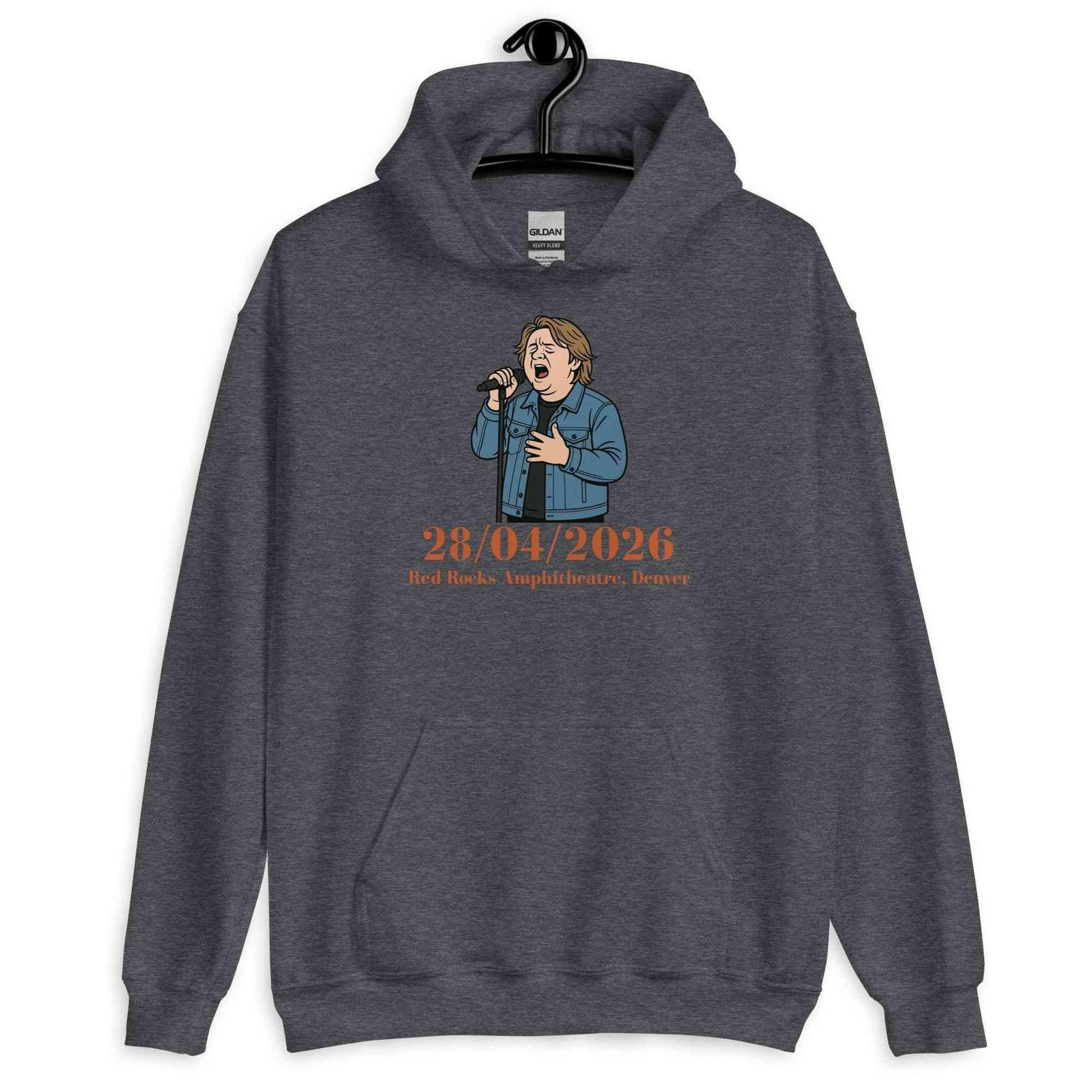 Lewis Capaldi Tour Hoodie 2026 | Unisex Black Cotton-Poly Blend alcyone213k