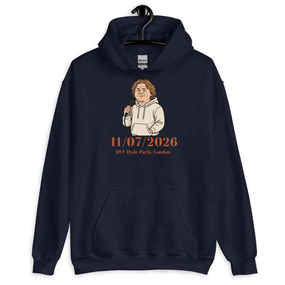 Lewis Capaldi Tour Hoodie 2026 | Unisex Black Cotton Blend alcyone213k