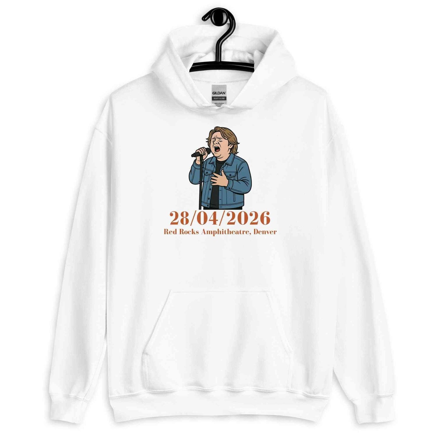 Lewis Capaldi Tour Hoodie 2026 | Unisex Black Cotton-Poly Blend alcyone213k