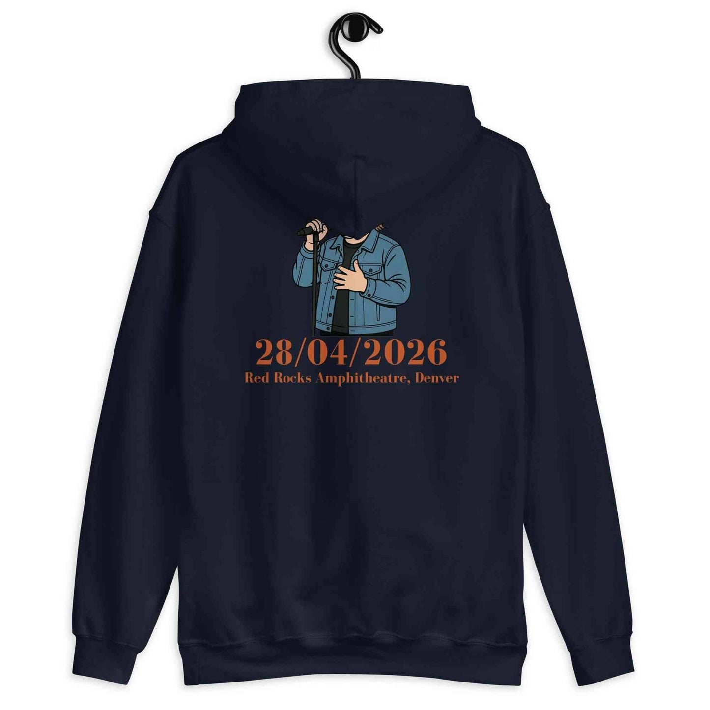 Lewis Capaldi Tour Hoodie 2026 | Unisex Black Cotton-Poly Blend alcyone213k