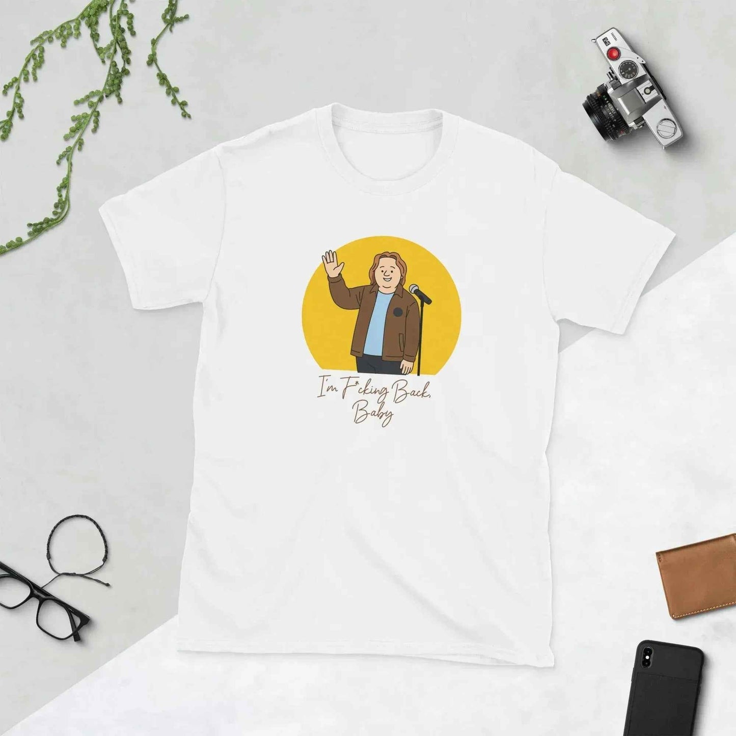 Lewis Capaldi Unisex Cotton T-Shirt - I'm Back Graphic Tee alcyone213k