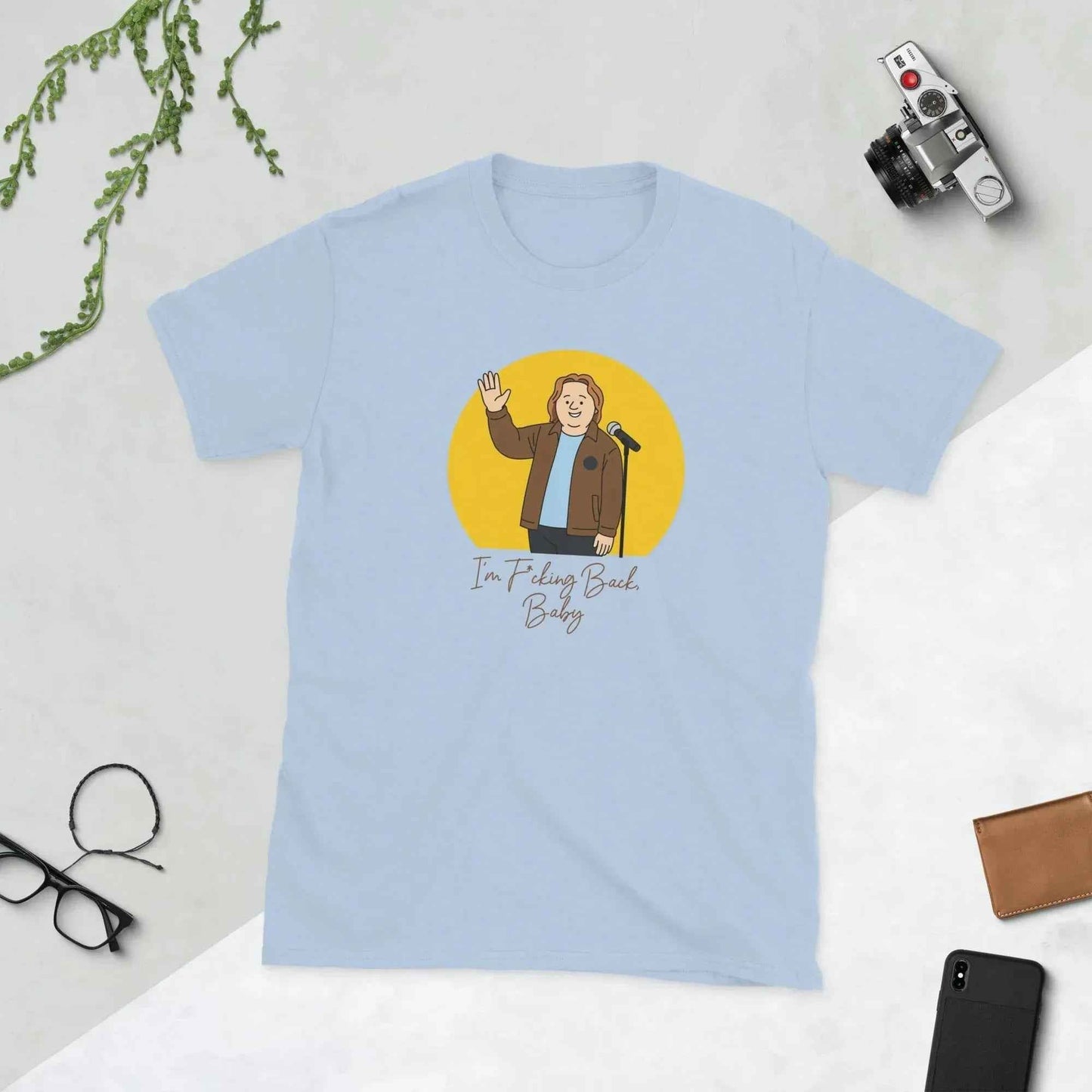 Lewis Capaldi Unisex Cotton T-Shirt - I'm Back Graphic Tee alcyone213k