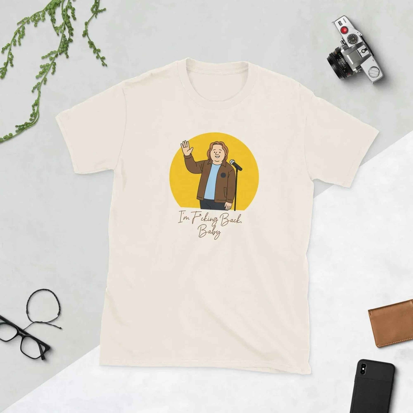 Lewis Capaldi Unisex Cotton T-Shirt - I'm Back Graphic Tee alcyone213k