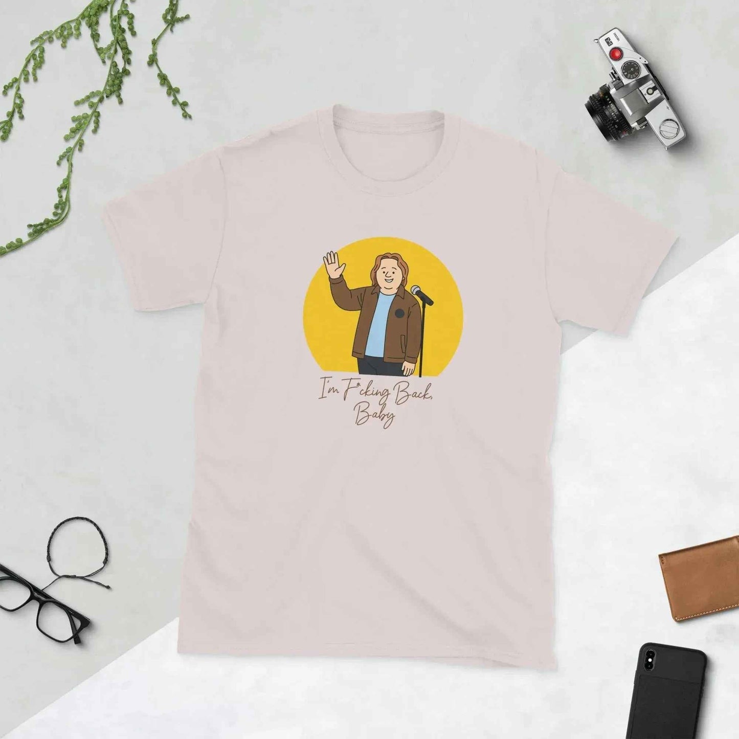Lewis Capaldi Unisex Cotton T-Shirt - I'm Back Graphic Tee alcyone213k