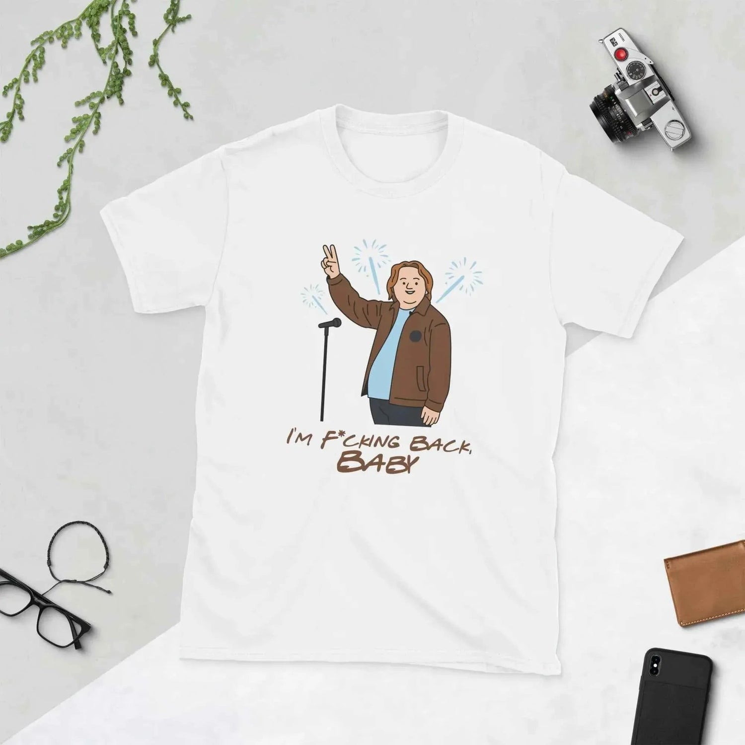 Lewis Capaldi Unisex Cotton T-Shirt | I'm Back Music Fan Apparel alcyone213k