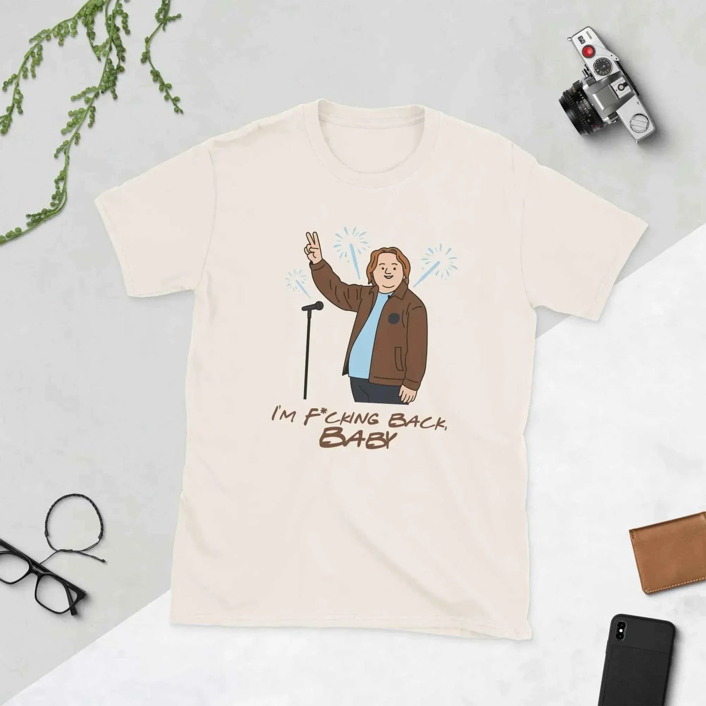 Lewis Capaldi Unisex Cotton T-Shirt | I'm Back Music Fan Apparel alcyone213k