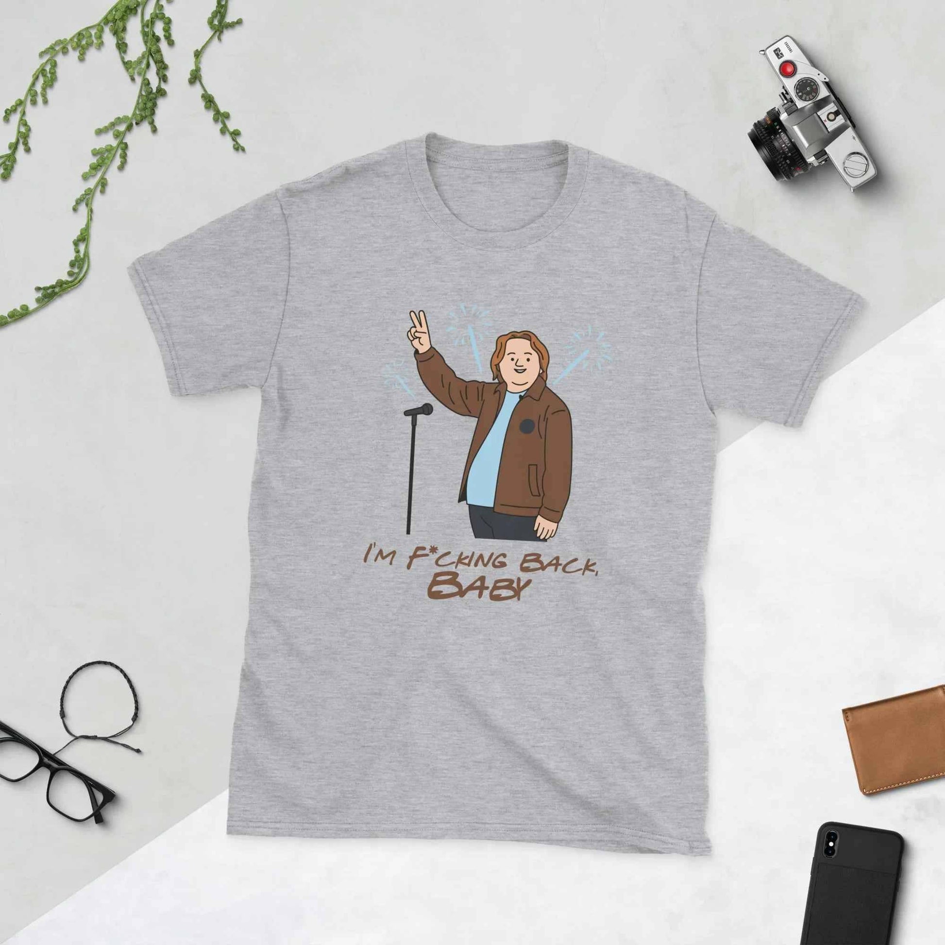 Lewis Capaldi Unisex Cotton T-Shirt | I'm Back Music Fan Apparel alcyone213k