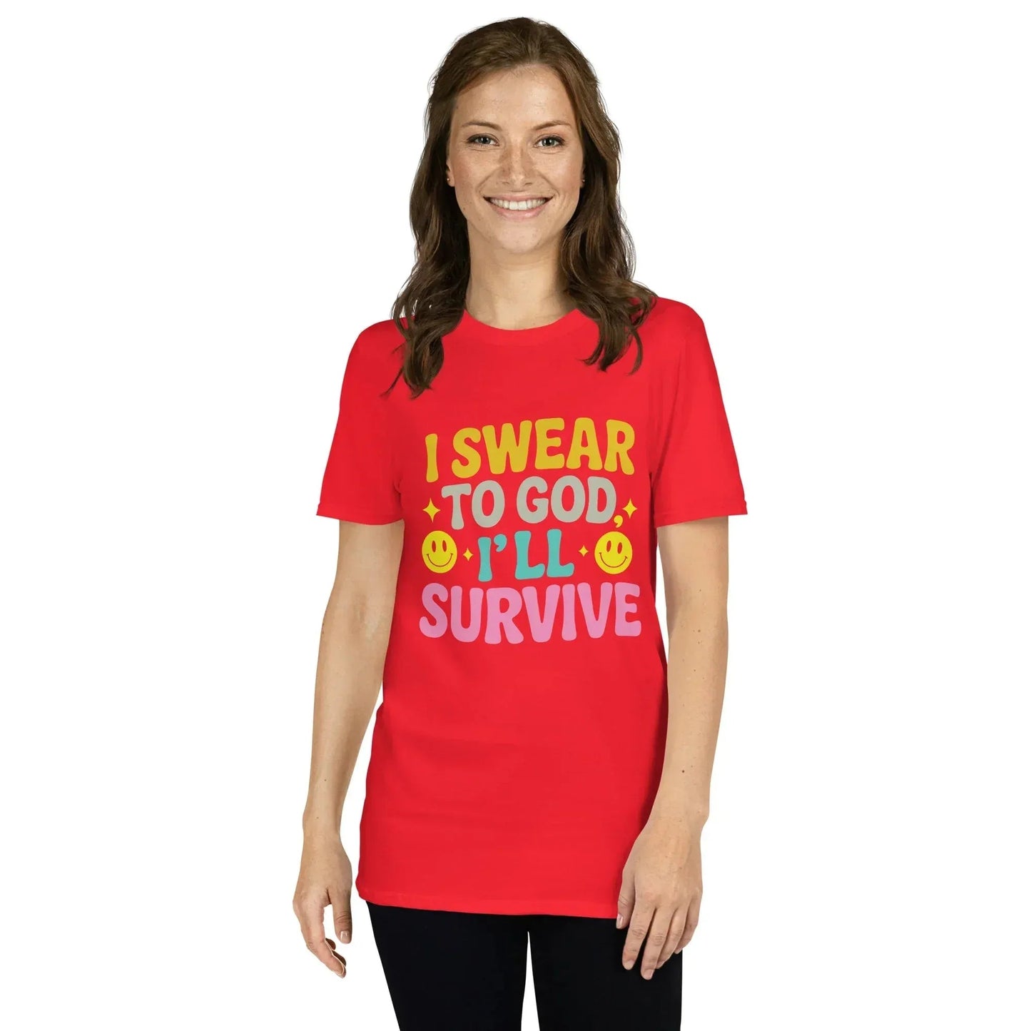 Lewis Capaldi Unisex Cotton T-Shirt - Survive Lyrics alcyone213k
