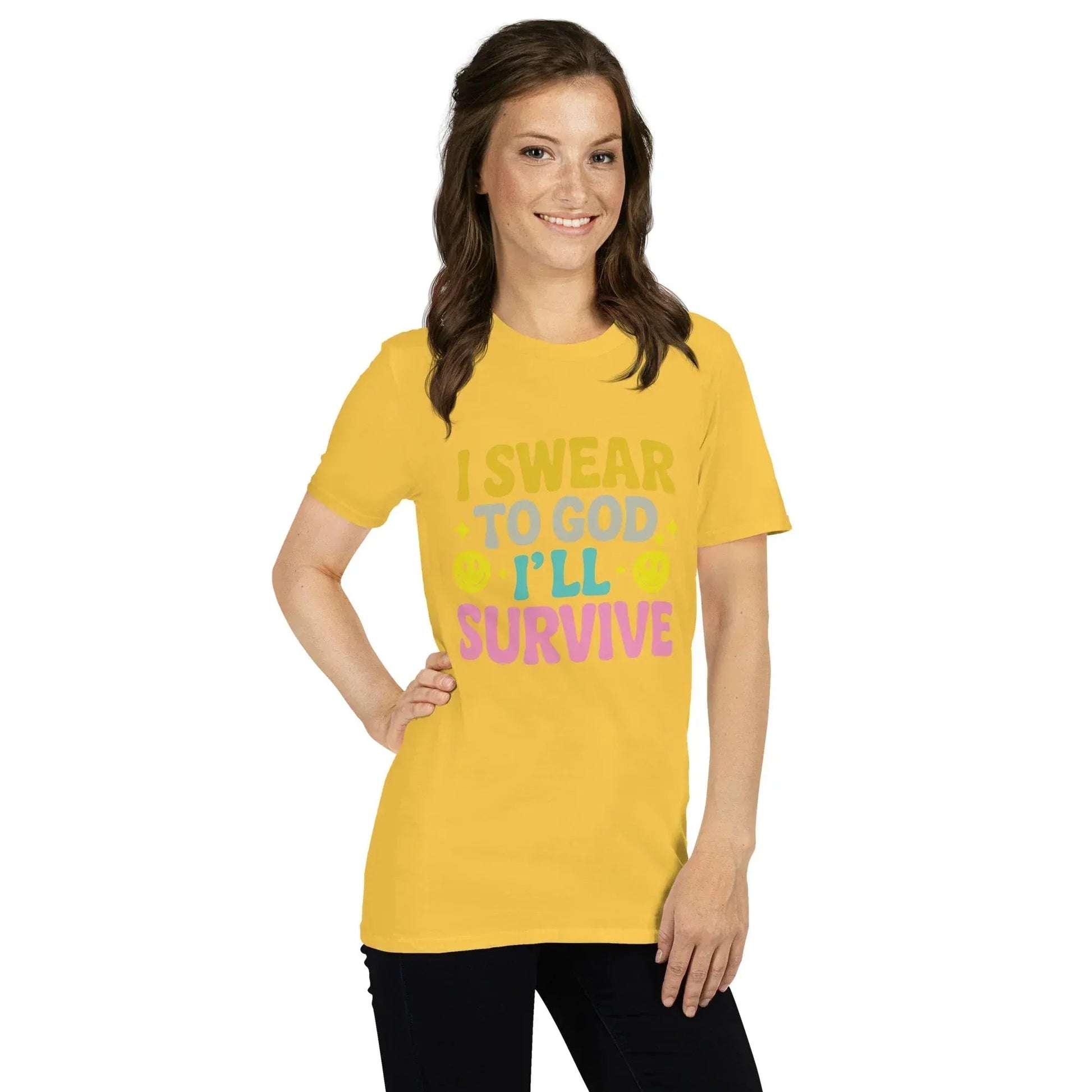 Lewis Capaldi Unisex Cotton T-Shirt - Survive Lyrics alcyone213k