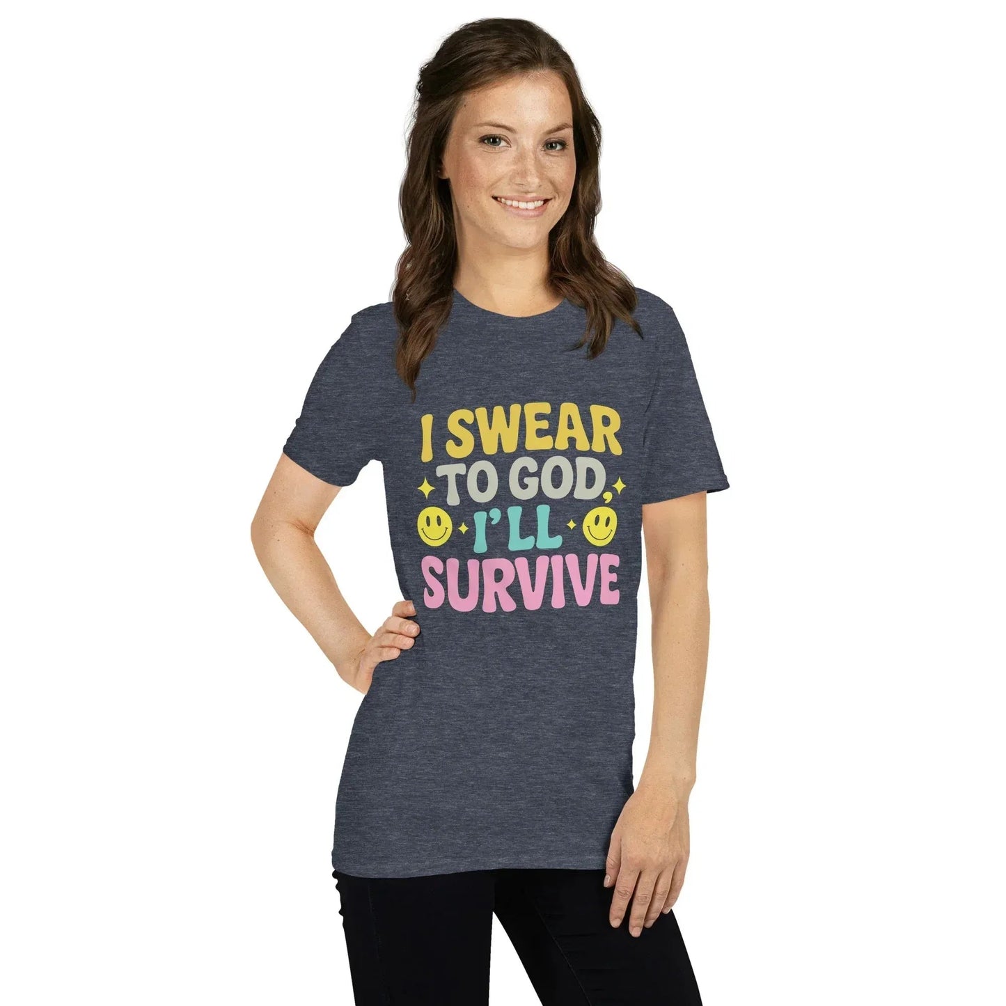 Lewis Capaldi Unisex Cotton T-Shirt - Survive Lyrics alcyone213k