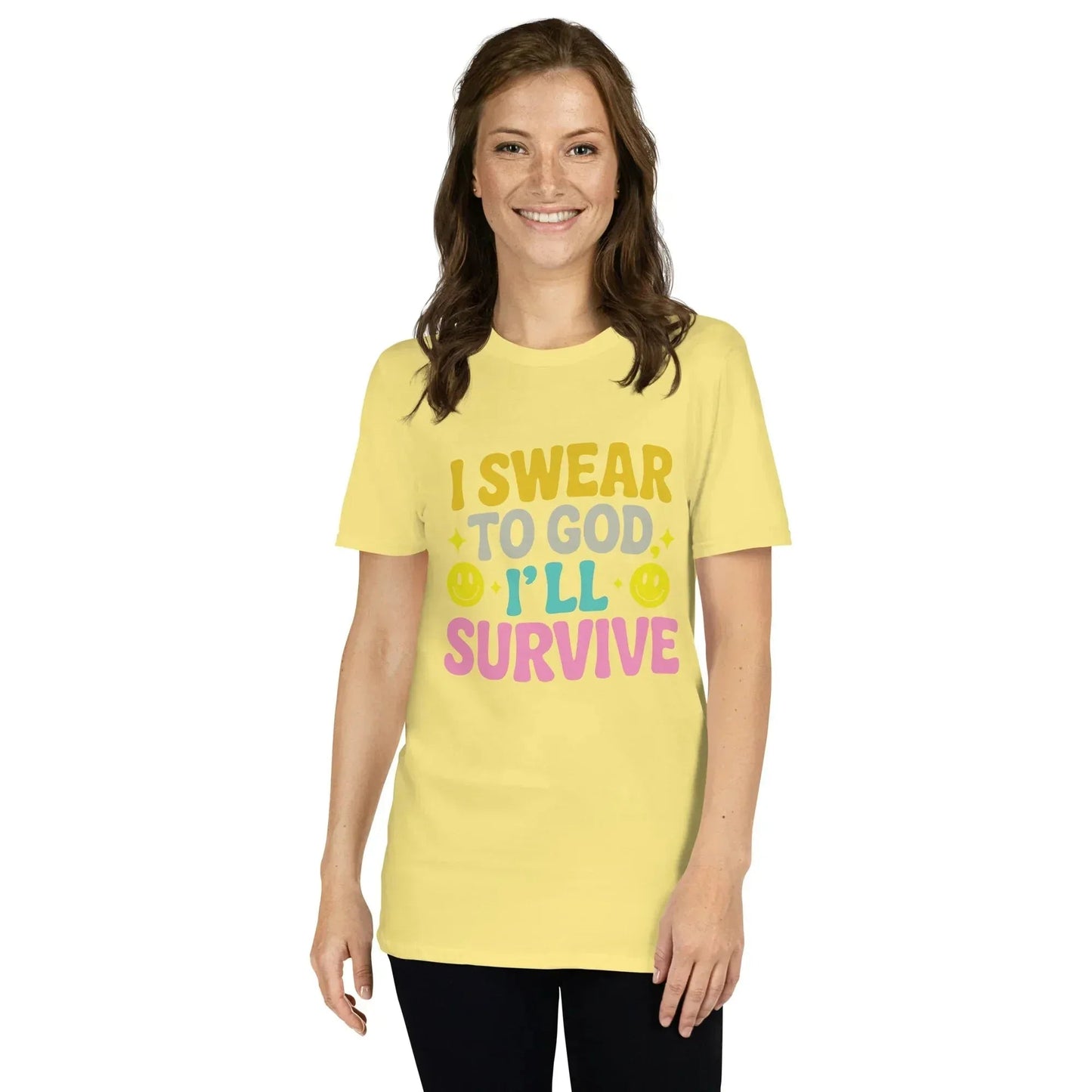 Lewis Capaldi Unisex Cotton T-Shirt - Survive Lyrics alcyone213k