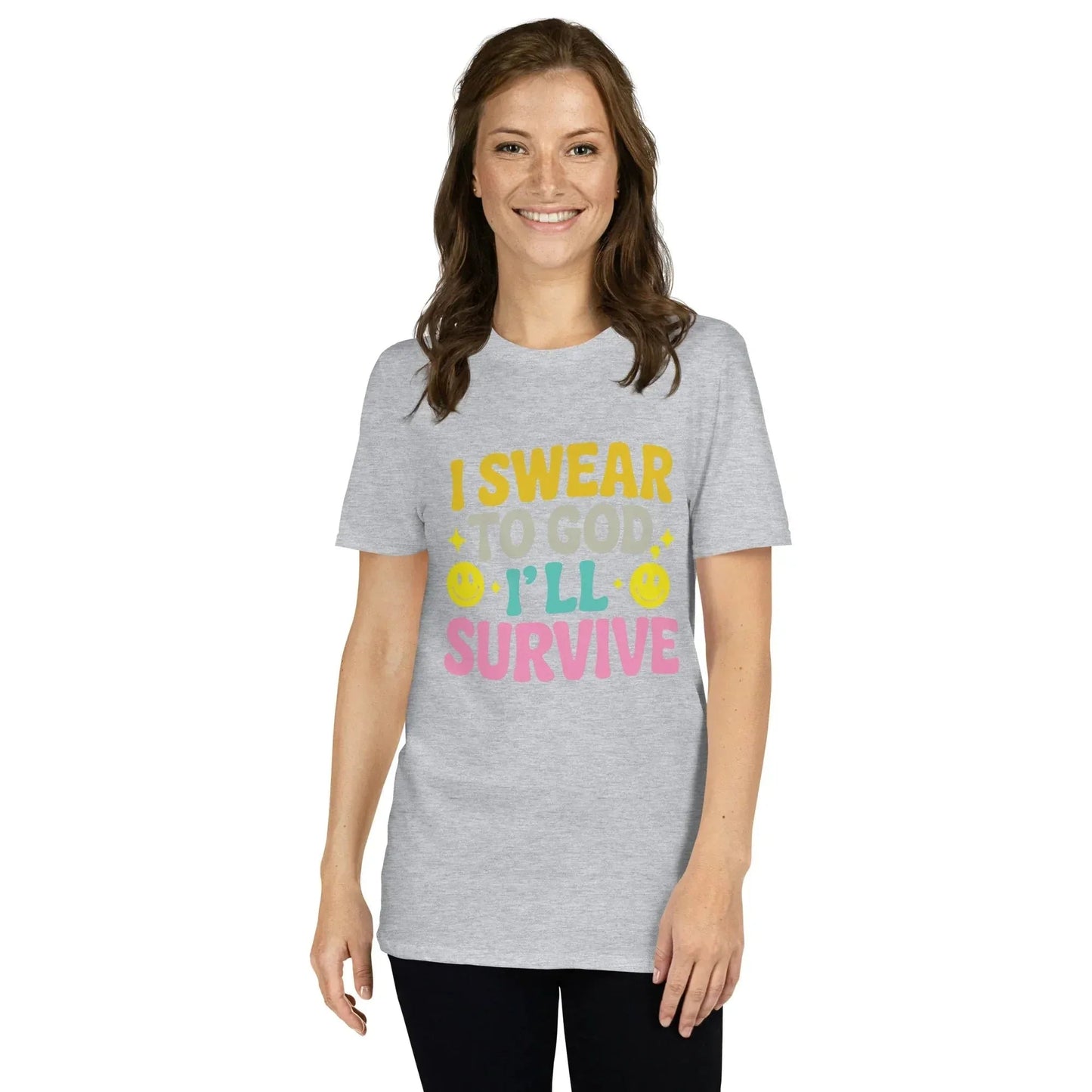 Lewis Capaldi Unisex Cotton T-Shirt - Survive Lyrics alcyone213k