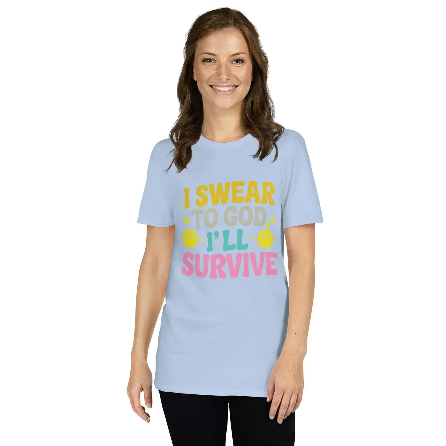 Lewis Capaldi Unisex Cotton T-Shirt - Survive Lyrics alcyone213k