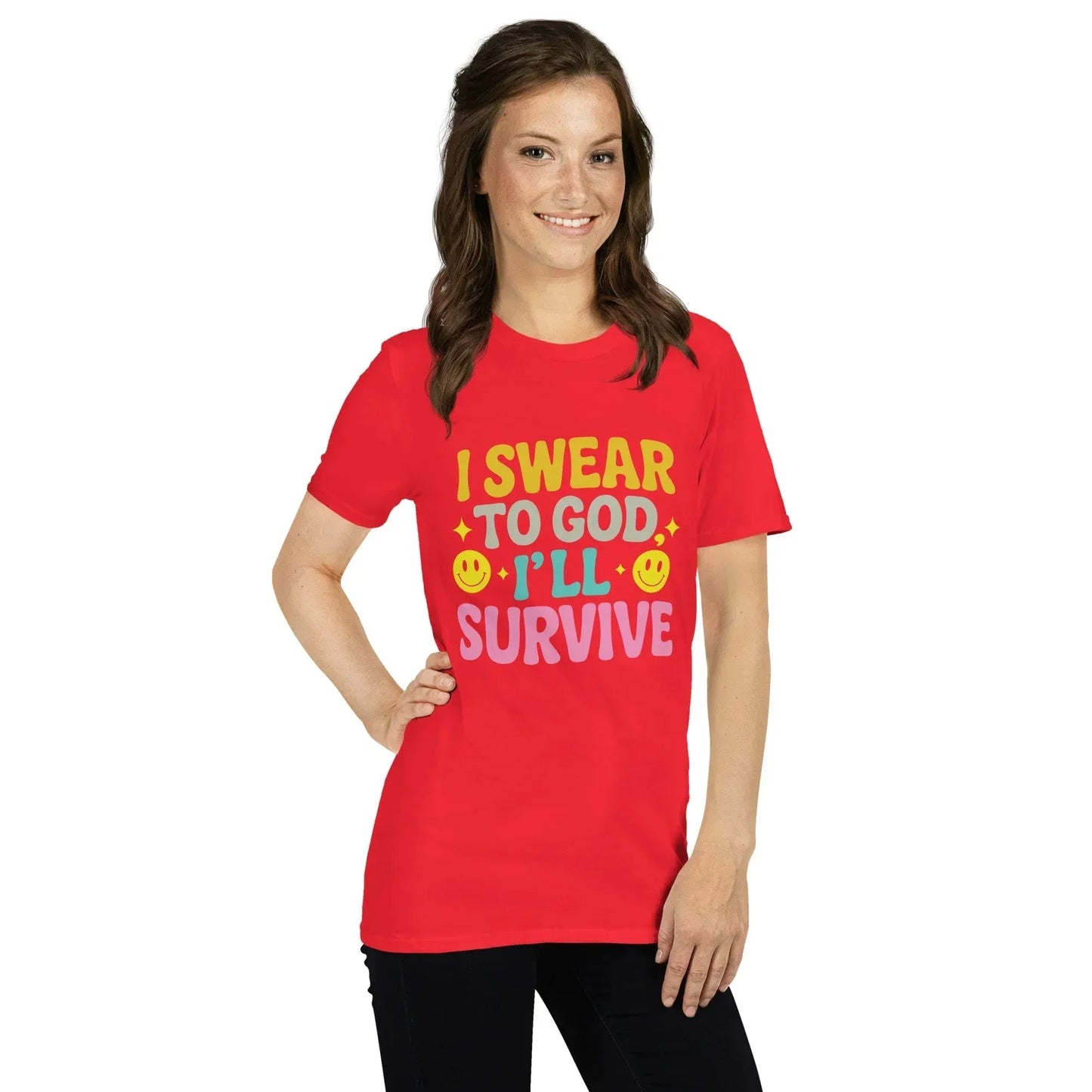 Lewis Capaldi Unisex Cotton T-Shirt - Survive Lyrics alcyone213k