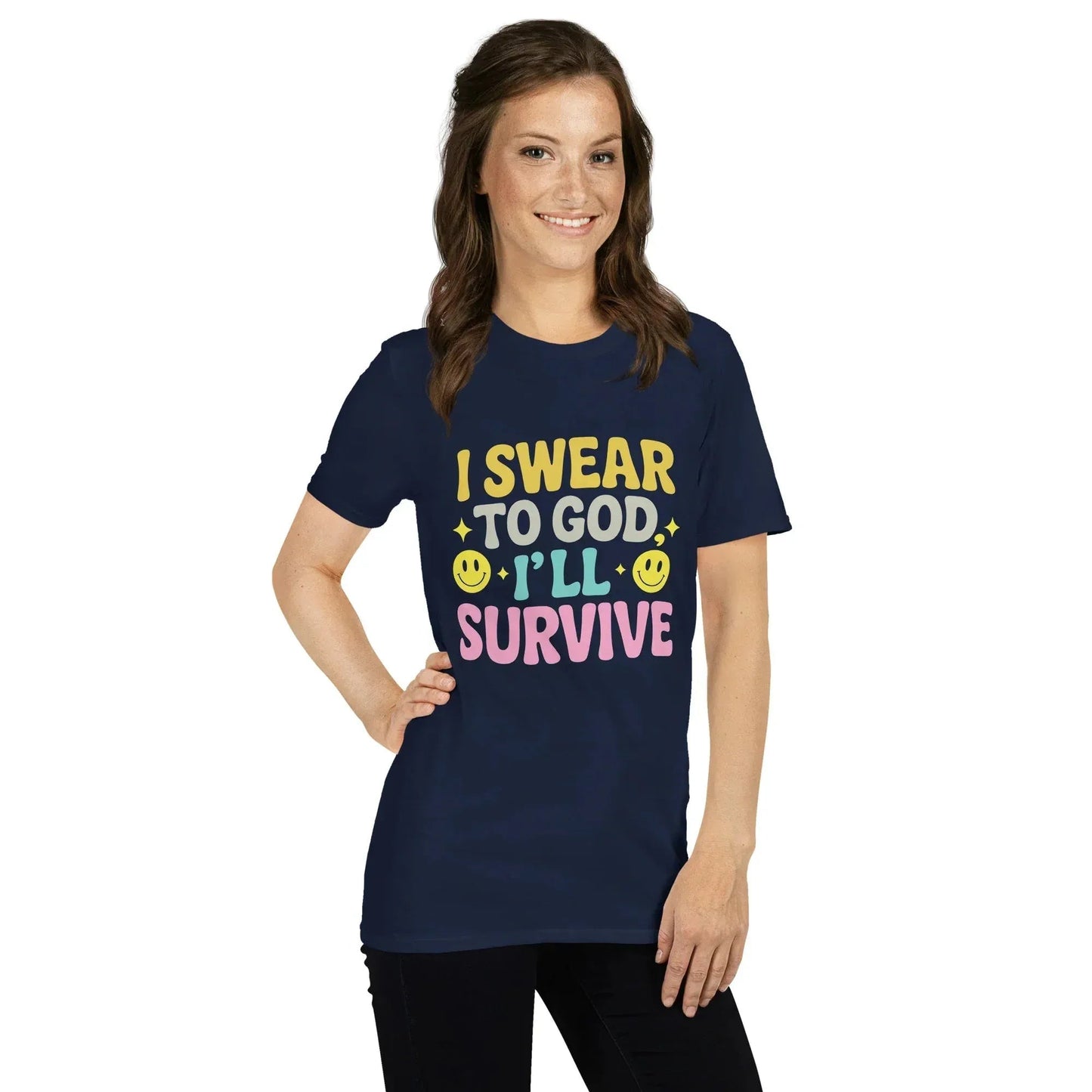 Lewis Capaldi Unisex Cotton T-Shirt - Survive Lyrics alcyone213k