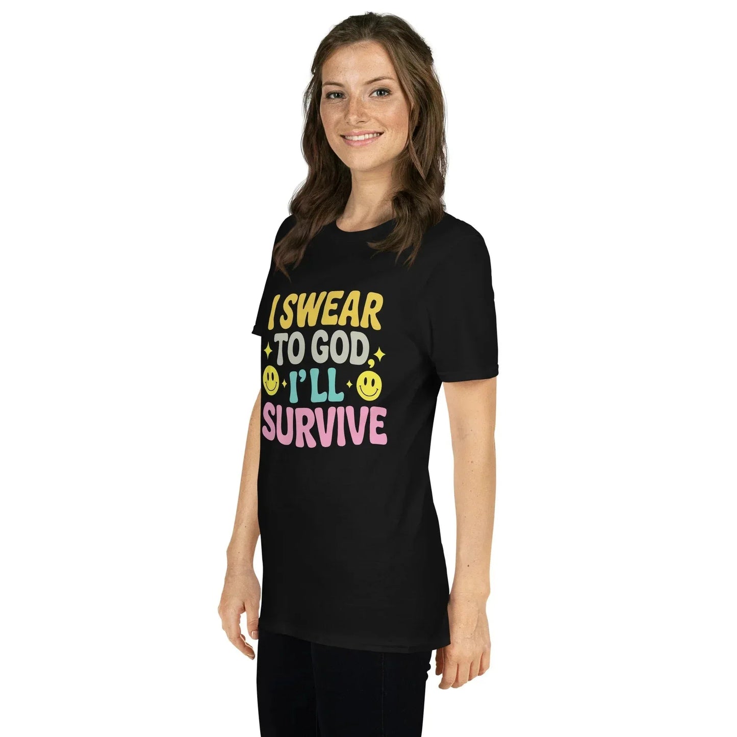 Lewis Capaldi Unisex Cotton T-Shirt - Survive Lyrics alcyone213k