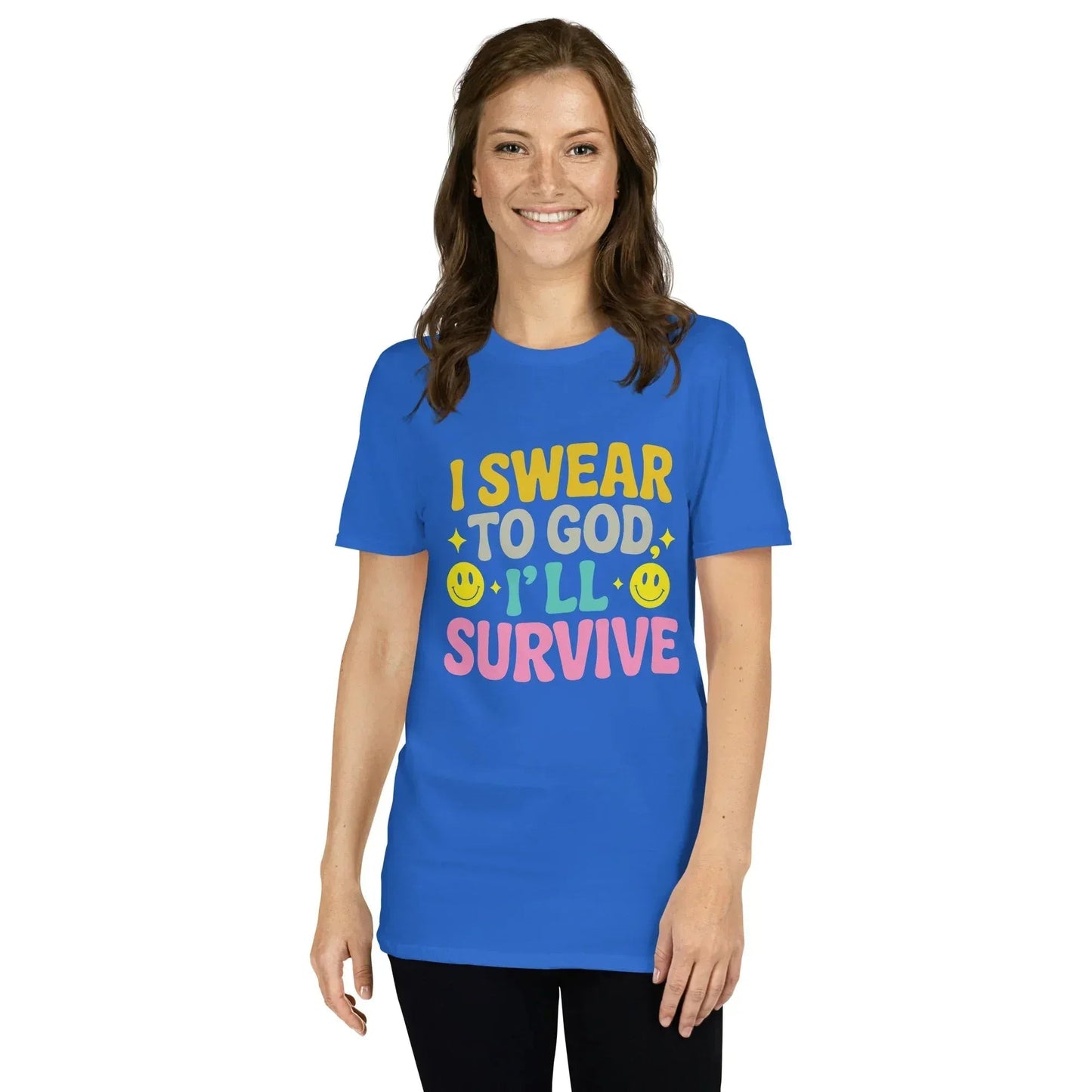 Lewis Capaldi Unisex Cotton T-Shirt - Survive Lyrics alcyone213k