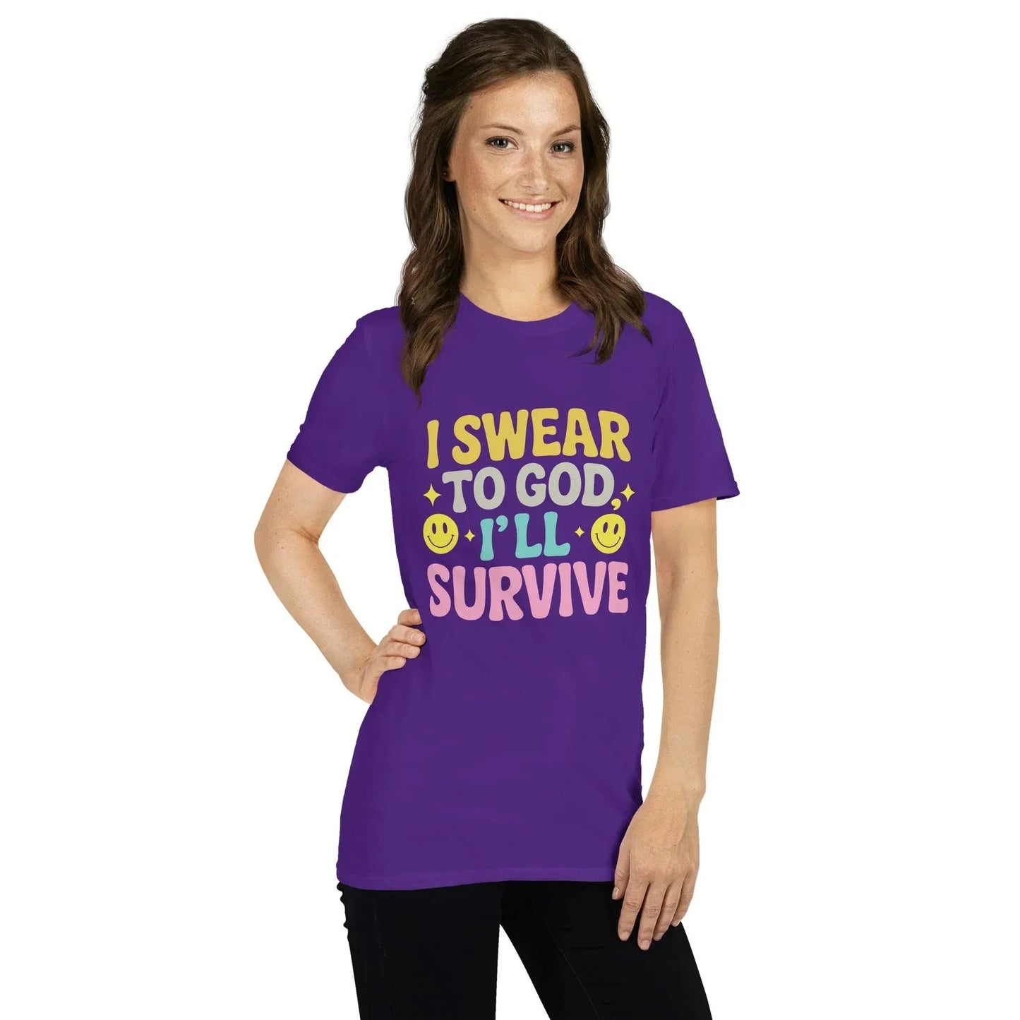 Lewis Capaldi Unisex Cotton T-Shirt - Survive Lyrics alcyone213k