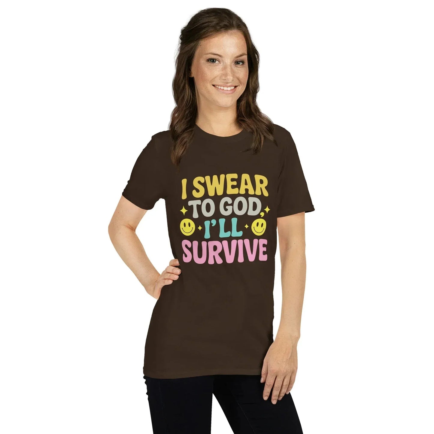 Lewis Capaldi Unisex Cotton T-Shirt - Survive Lyrics alcyone213k