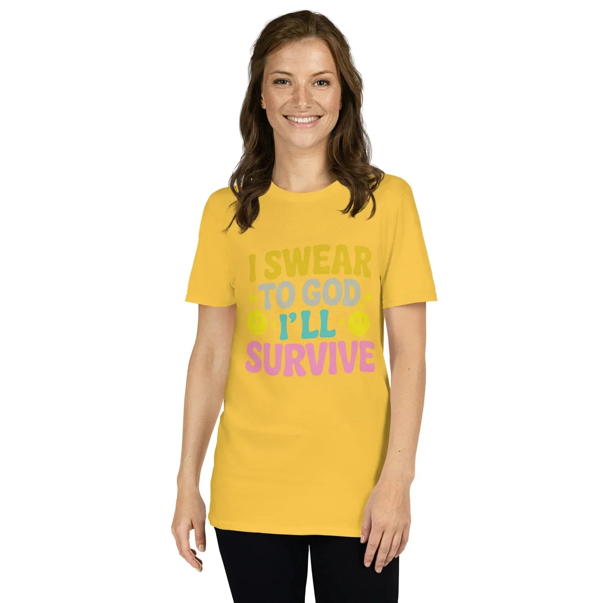 Lewis Capaldi Unisex Cotton T-Shirt - Survive Lyrics alcyone213k