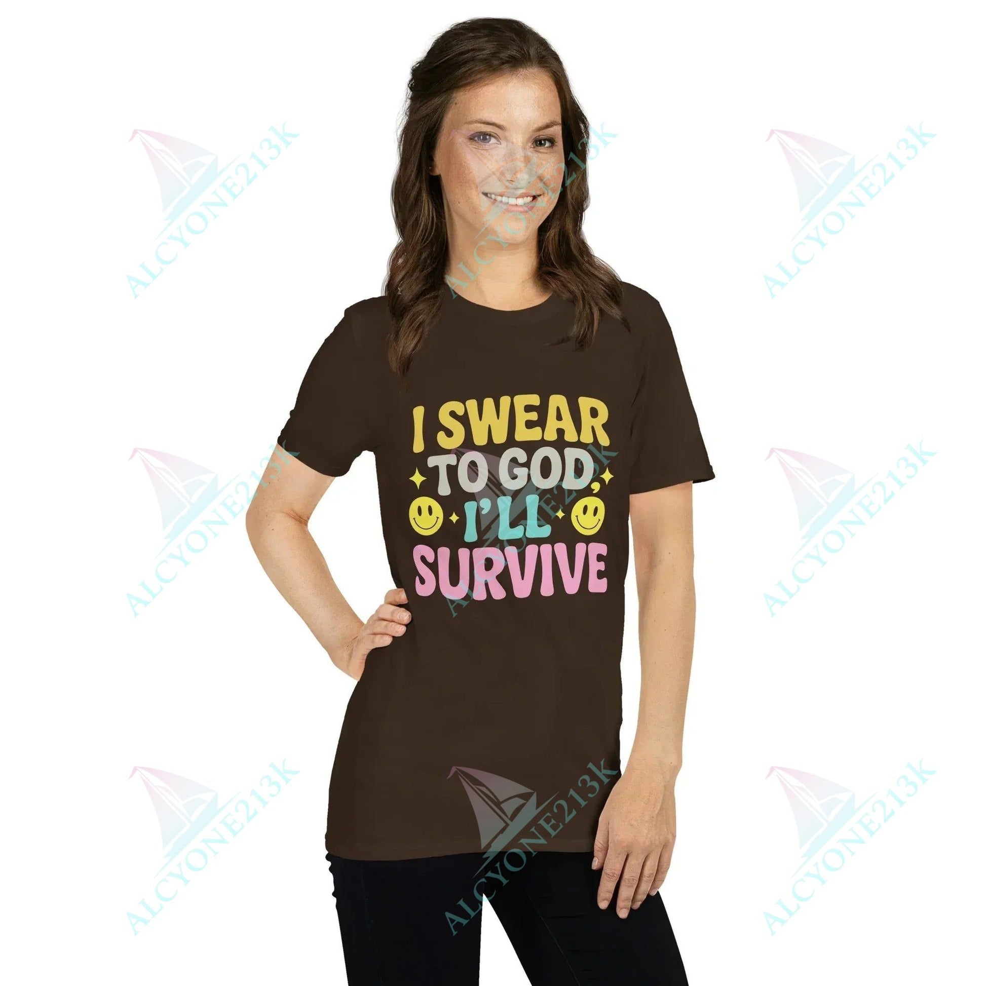 Lewis Capaldi Unisex Cotton T-Shirt - Survive Lyrics alcyone213k