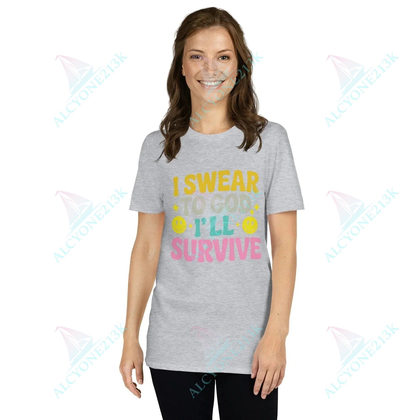 Lewis Capaldi Unisex Cotton T-Shirt - Survive Lyrics alcyone213k