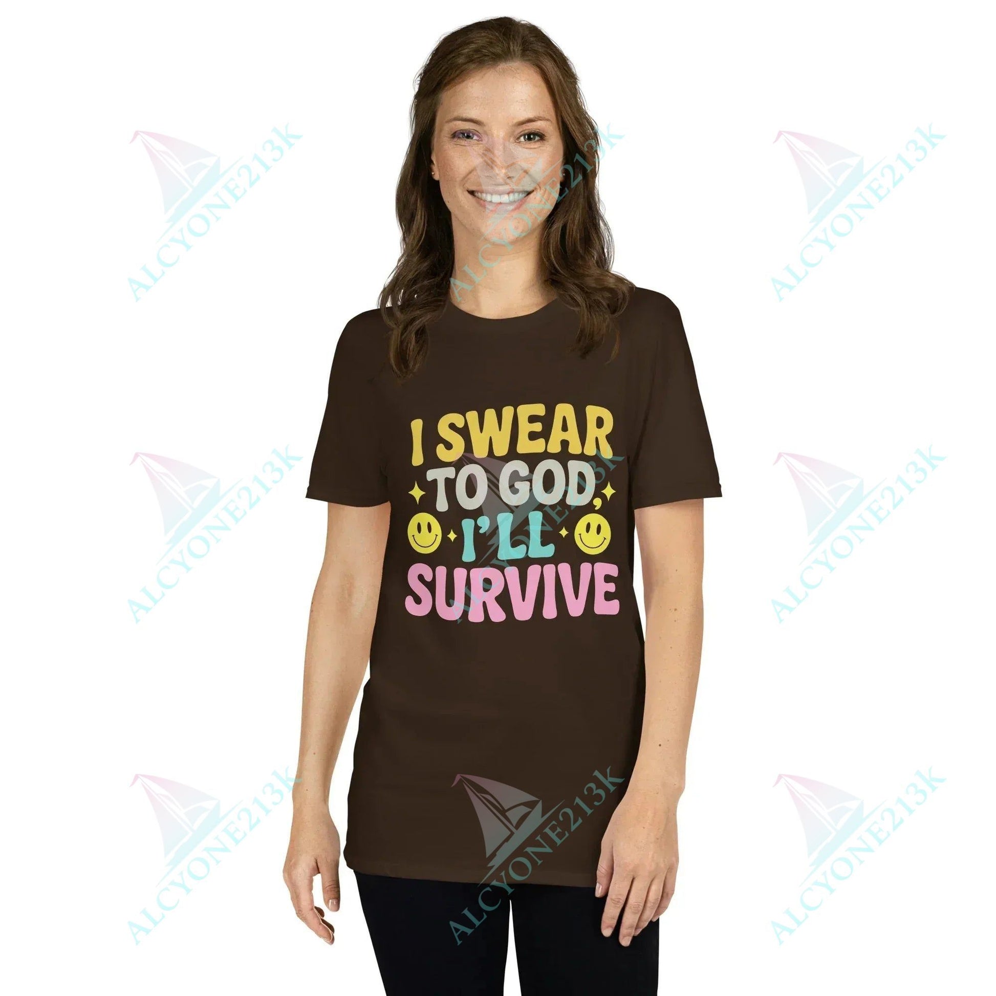 Lewis Capaldi Unisex Cotton T-Shirt - Survive Lyrics alcyone213k