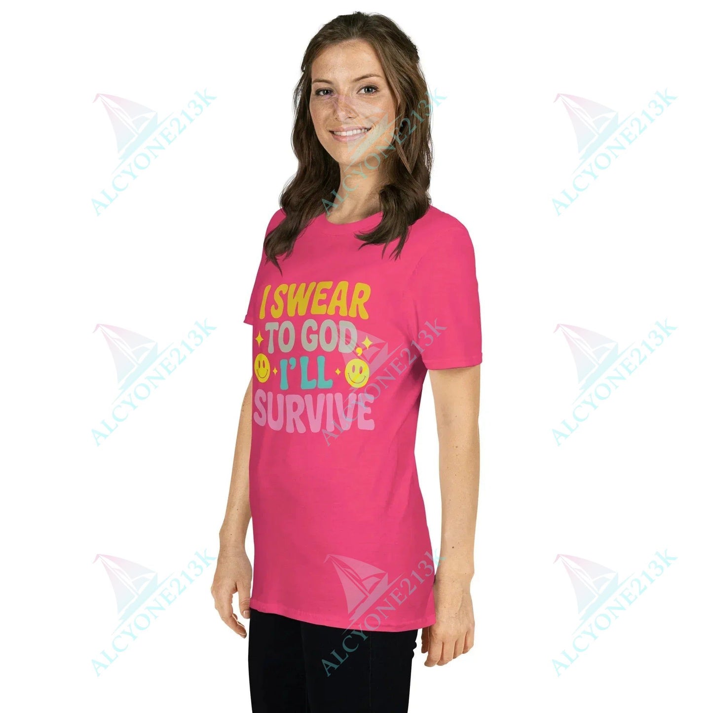 Lewis Capaldi Unisex Cotton T-Shirt - Survive Lyrics alcyone213k