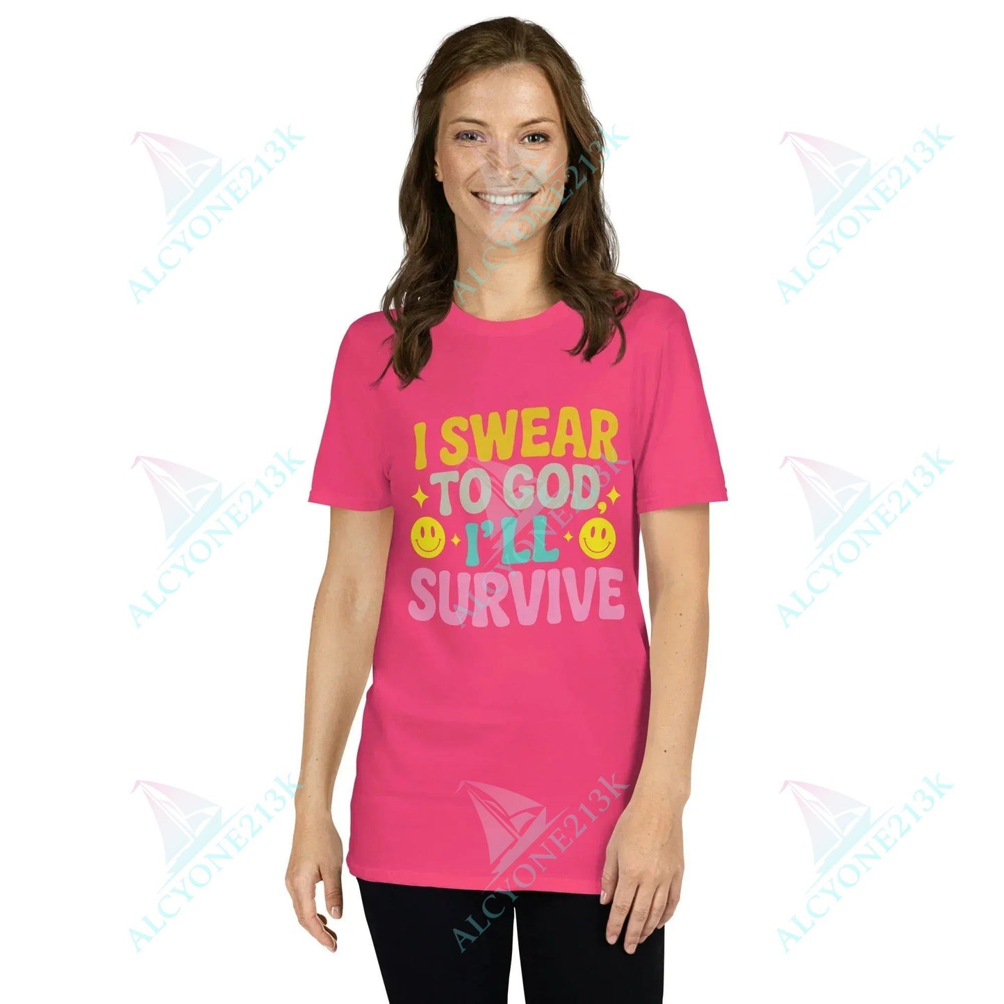 Lewis Capaldi Unisex Cotton T-Shirt - Survive Lyrics alcyone213k