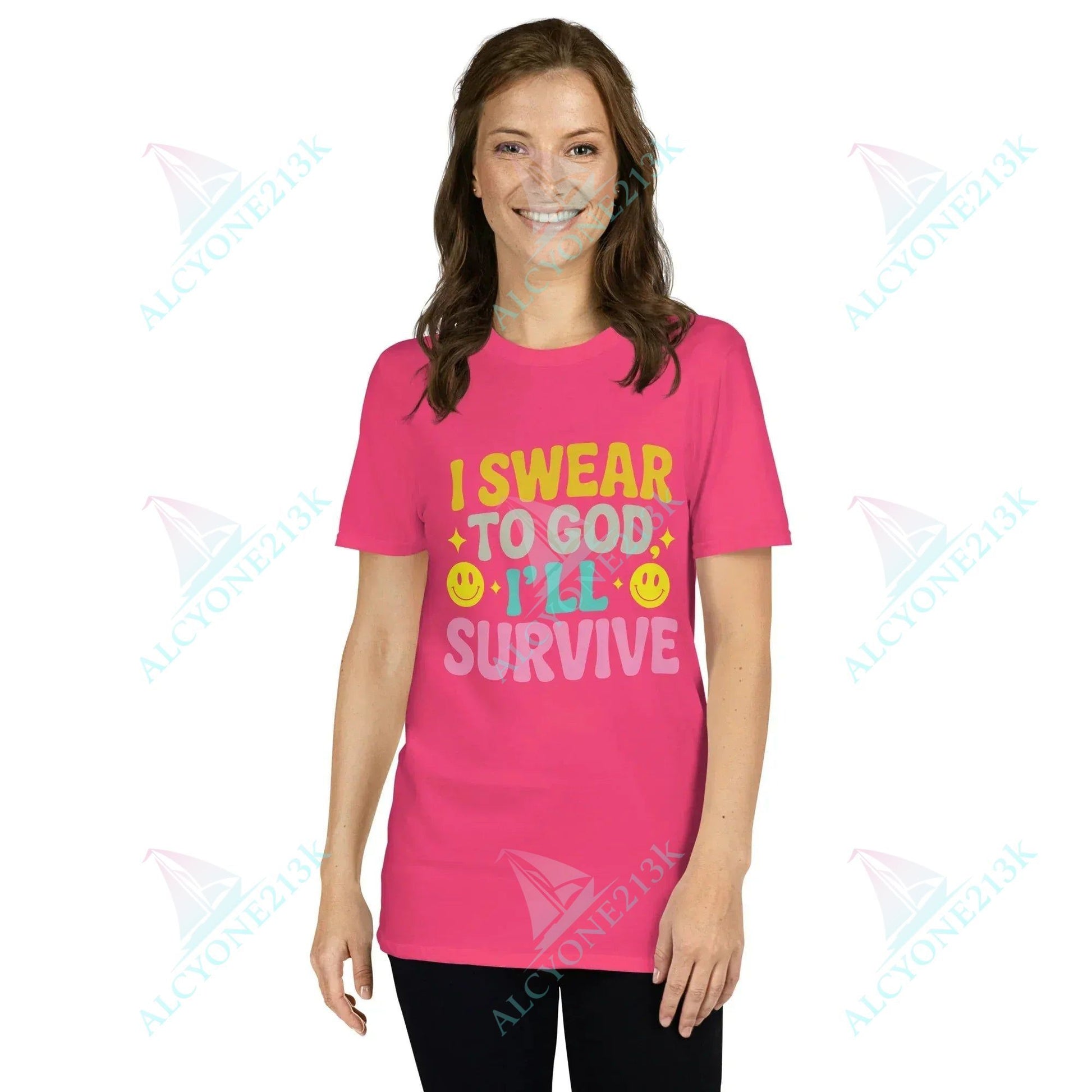 Lewis Capaldi Unisex Cotton T-Shirt - Survive Lyrics alcyone213k