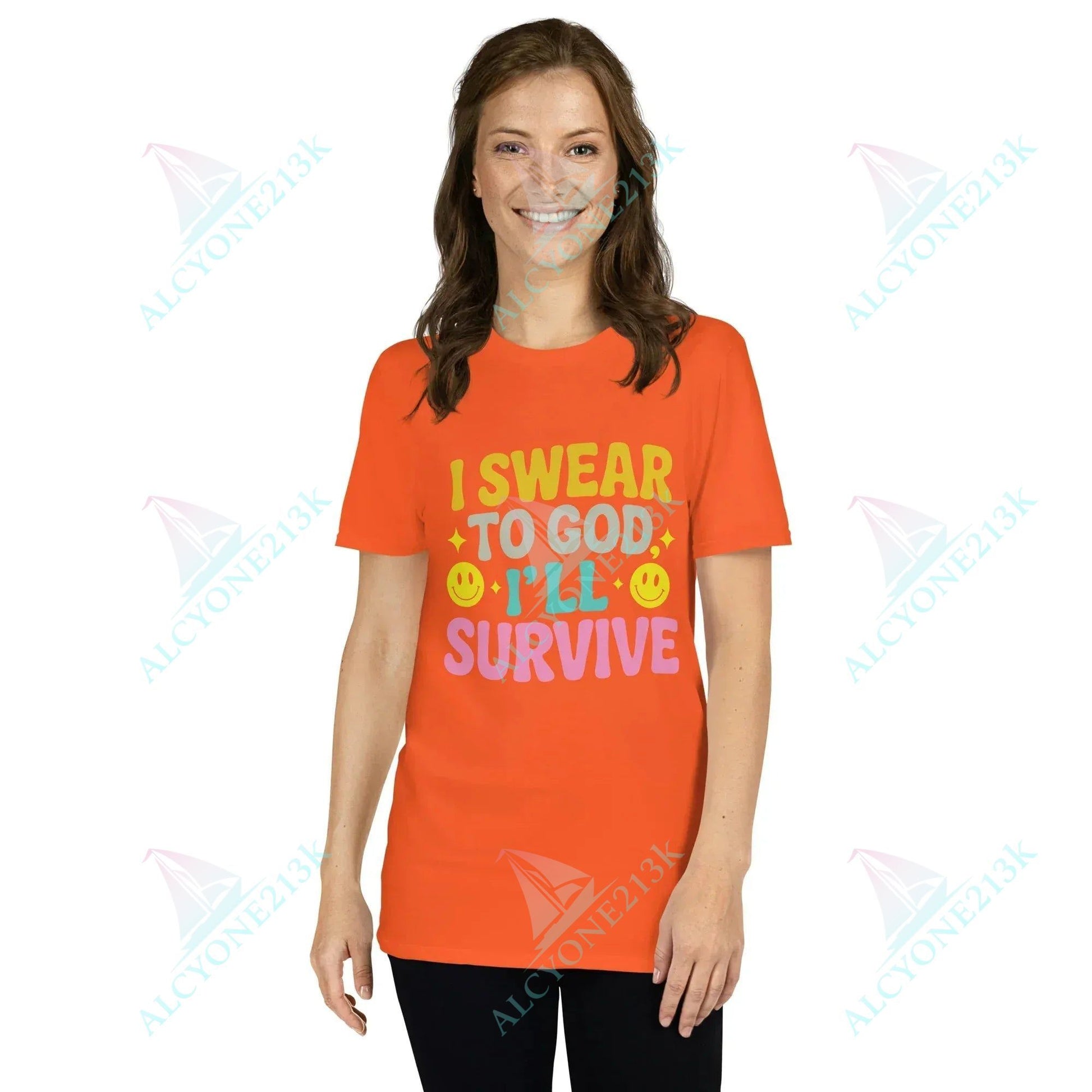 Lewis Capaldi Unisex Cotton T-Shirt - Survive Lyrics alcyone213k