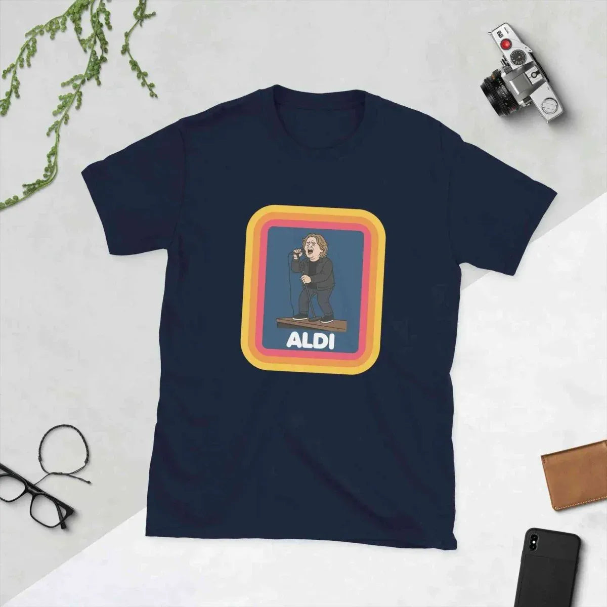 Lewis Capaldi Short Sleeve Unisex Tee | Capaldi Aldi alcyone213k