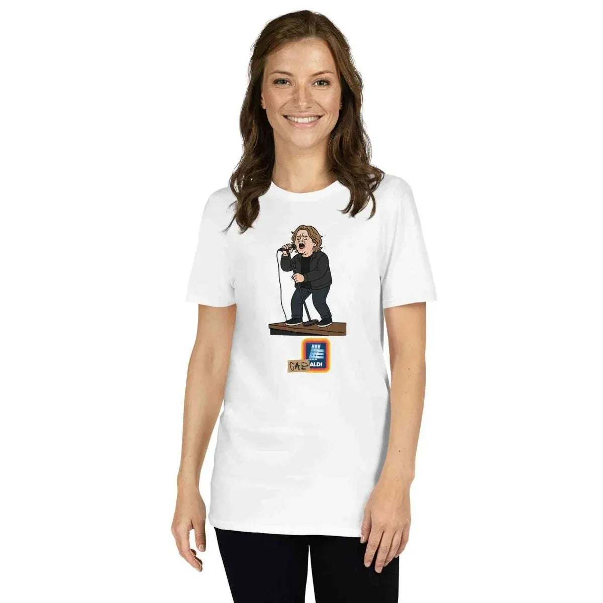 Lewis Capaldi Short Sleeve Unisex T-Shirt | Cotton Tee alcyone213k