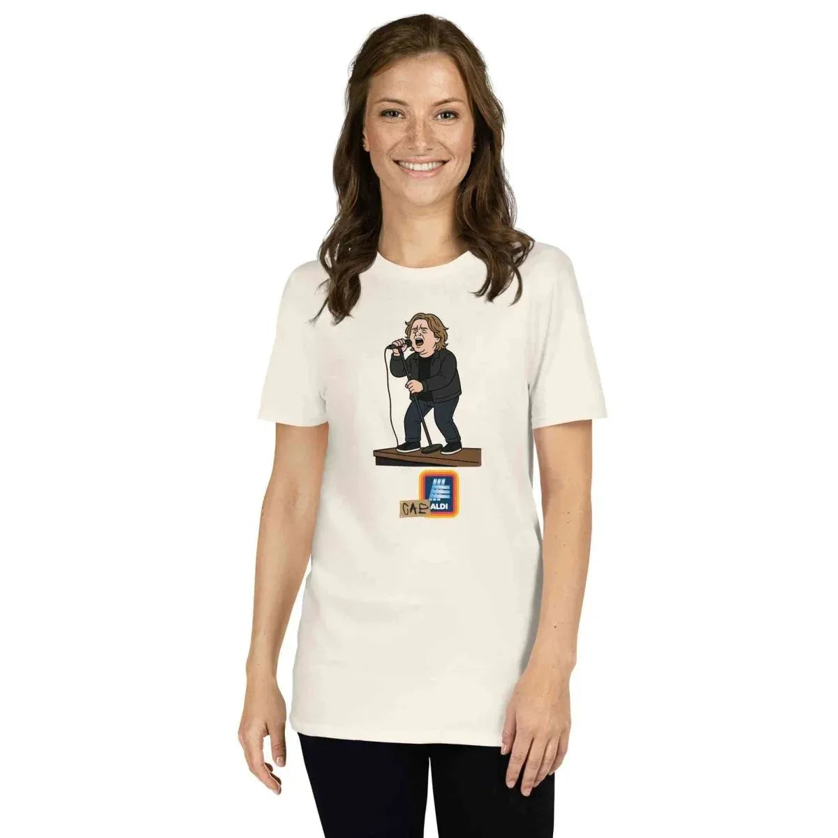 Lewis Capaldi Short Sleeve Unisex T-Shirt | Cotton Tee alcyone213k