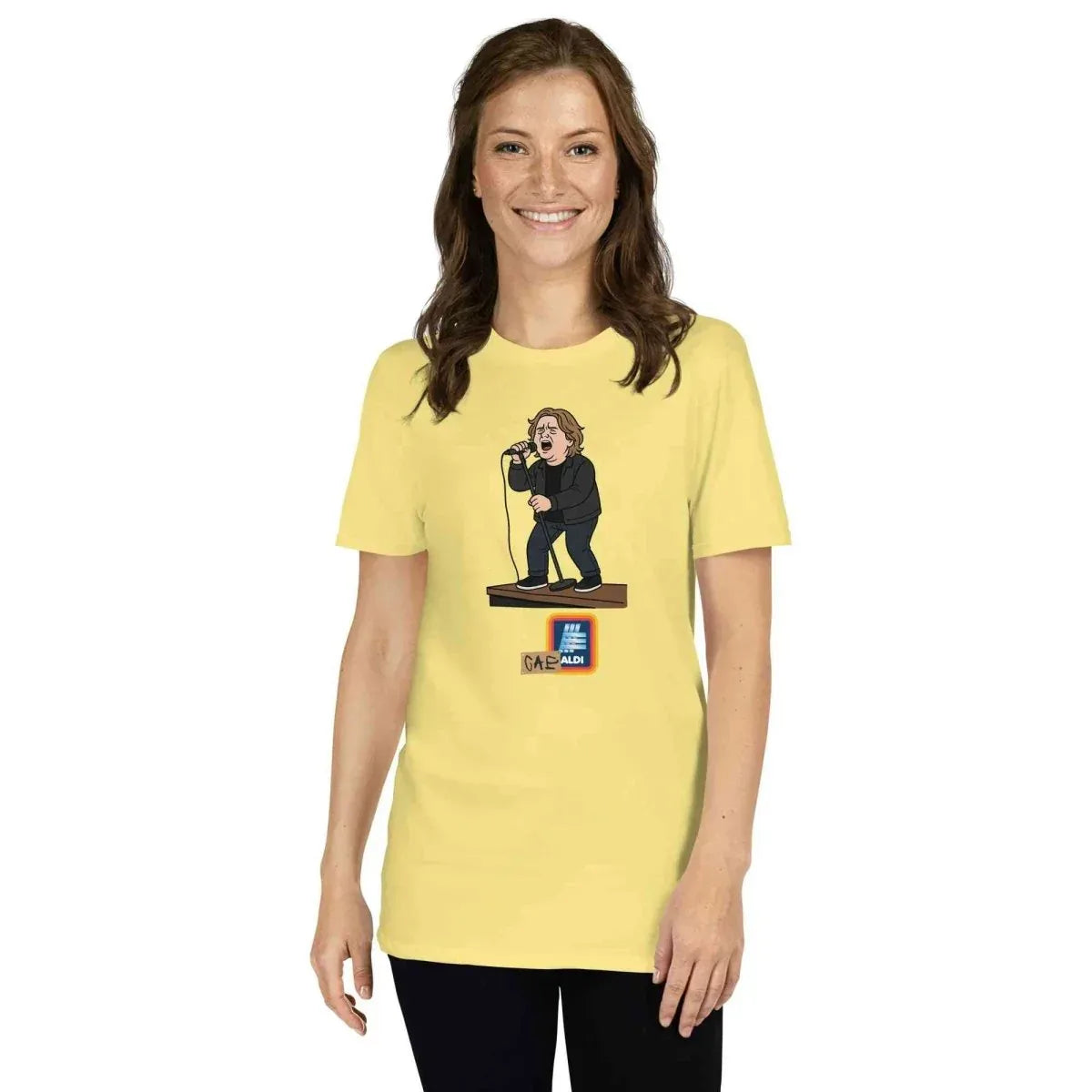 Lewis Capaldi Short Sleeve Unisex T-Shirt | Cotton Tee alcyone213k