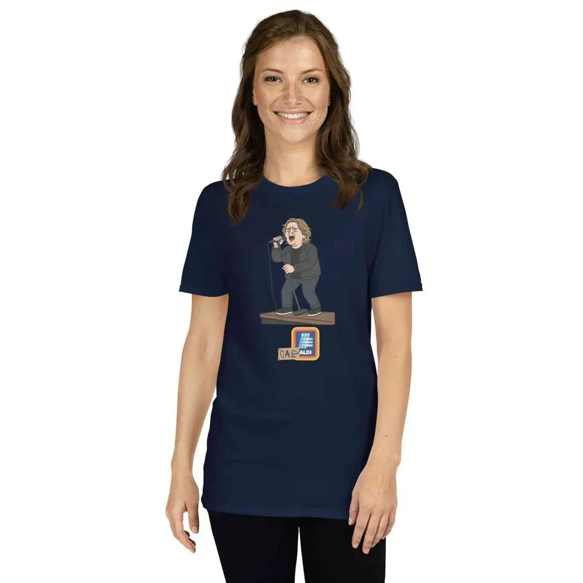 Lewis Capaldi Short Sleeve Unisex T-Shirt | Cotton Tee alcyone213k