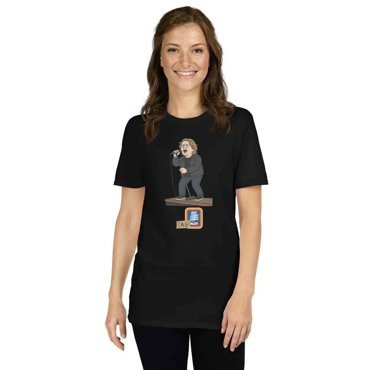 Lewis Capaldi Short Sleeve Unisex T-Shirt | Cotton Tee alcyone213k