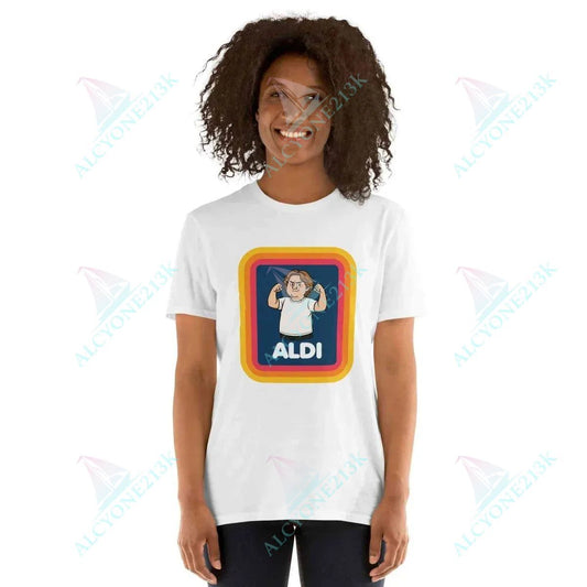 Lewis Capaldi Unisex Graphic T-Shirt | Fun 'Capaldi On A Aldi' Design for True Fans alcyone213k