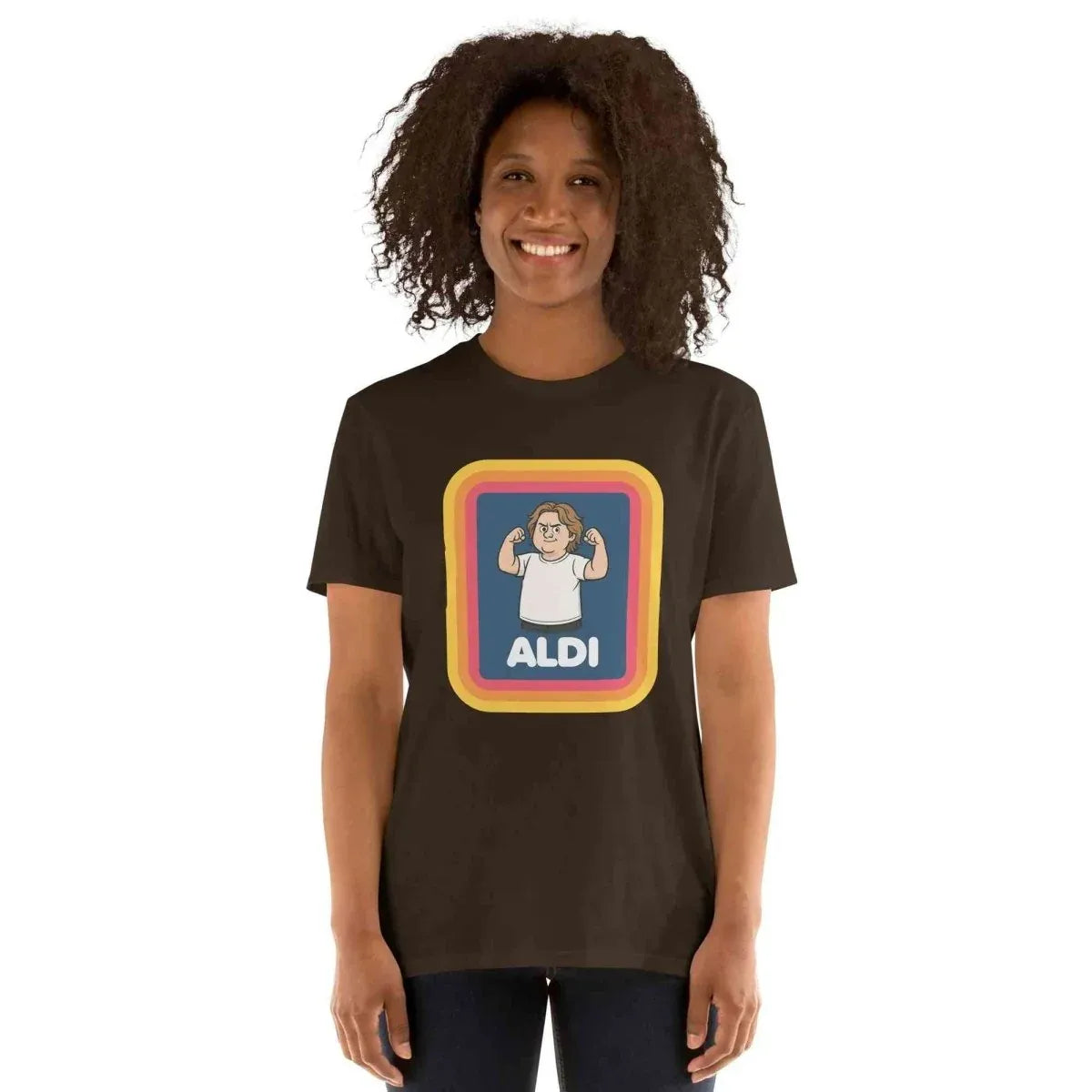Lewis Capaldi Short Sleeve Unisex Tee | Capaldi on Aldi alcyone213k