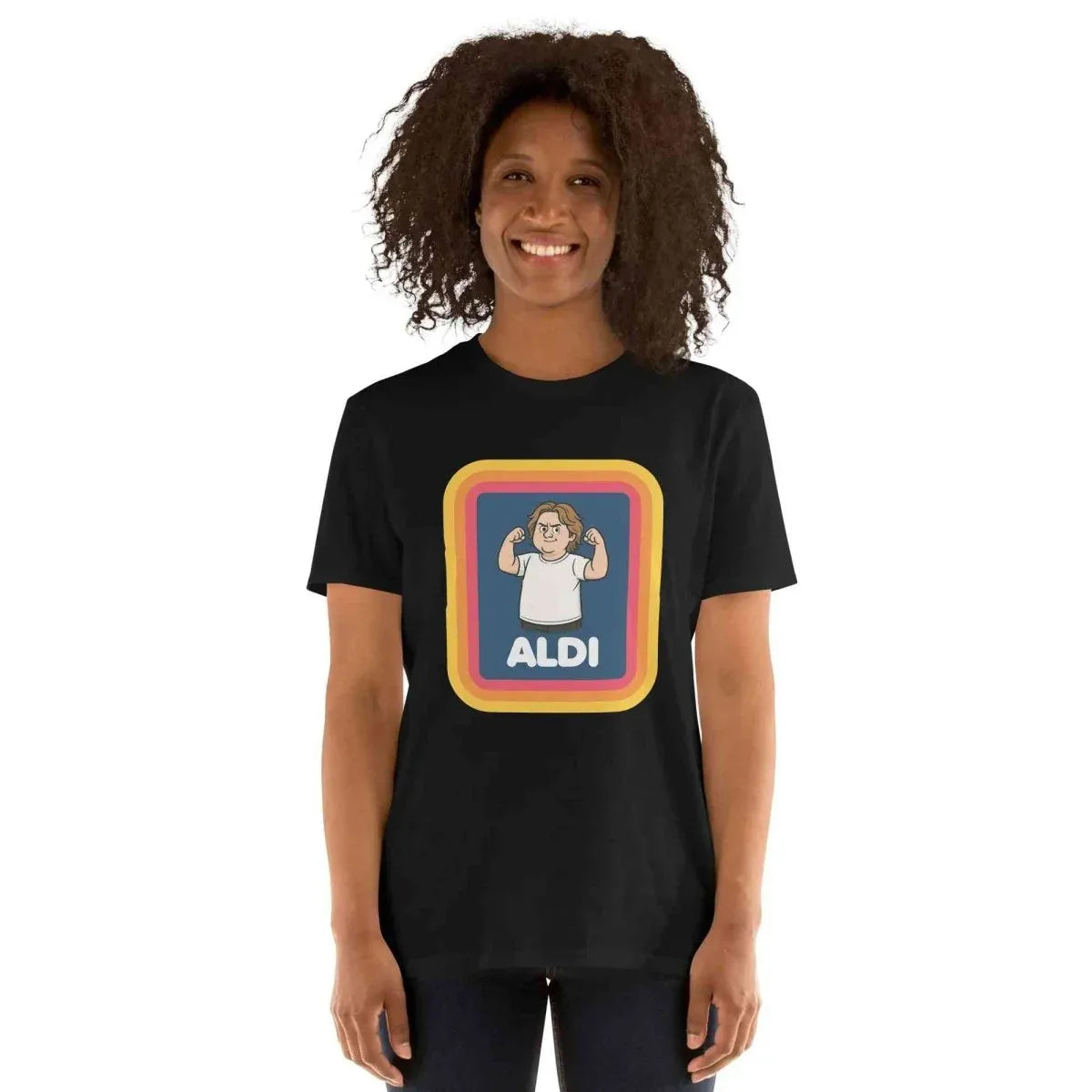 Lewis Capaldi Short Sleeve Unisex Tee | Capaldi on Aldi alcyone213k