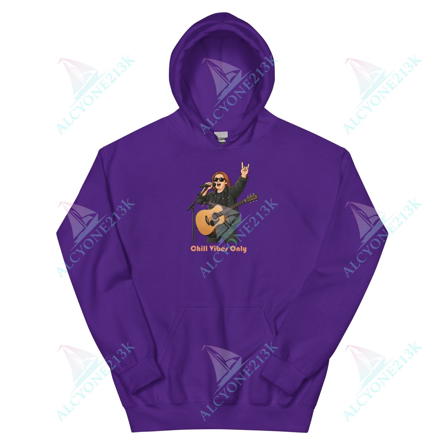 Lewis Capaldi Unisex Hoodie - Chilled Vibes Only - Funny Quotes alcyone213k