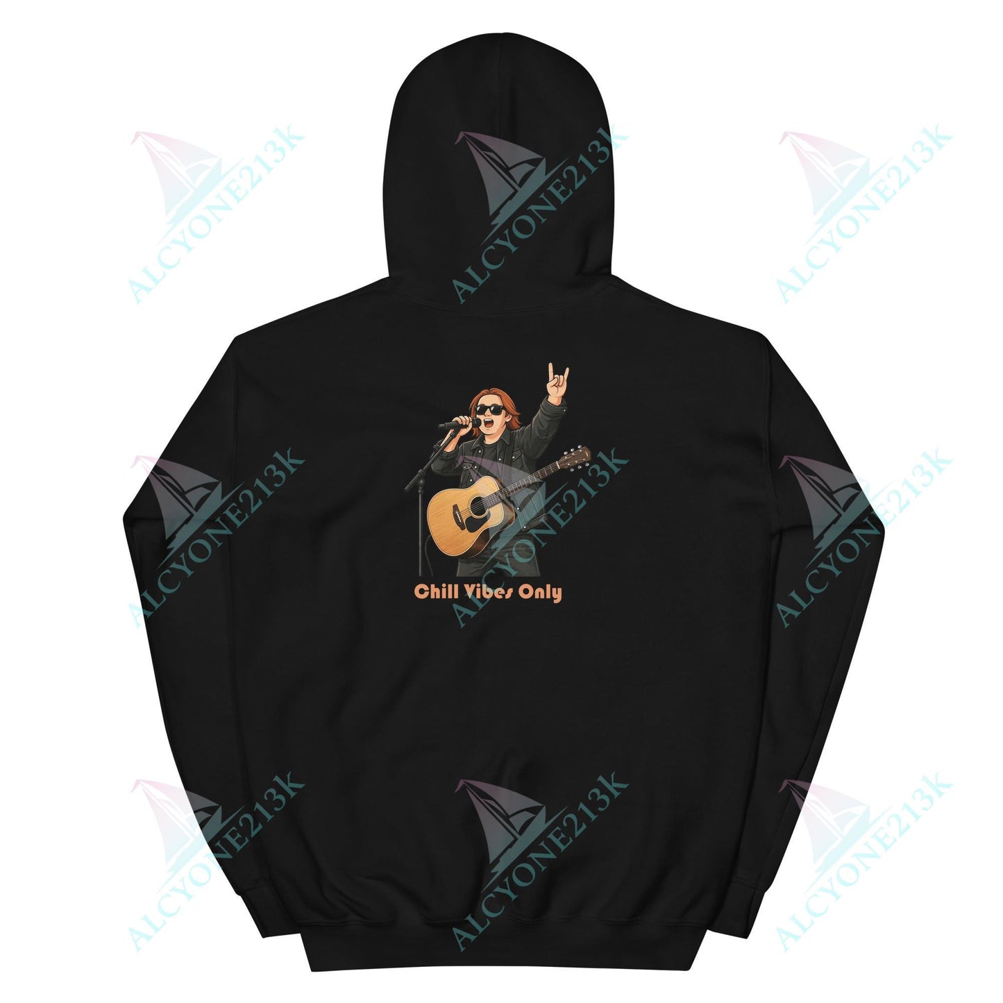 Lewis Capaldi Unisex Hoodie - Chilled Vibes Only - Funny Quotes alcyone213k