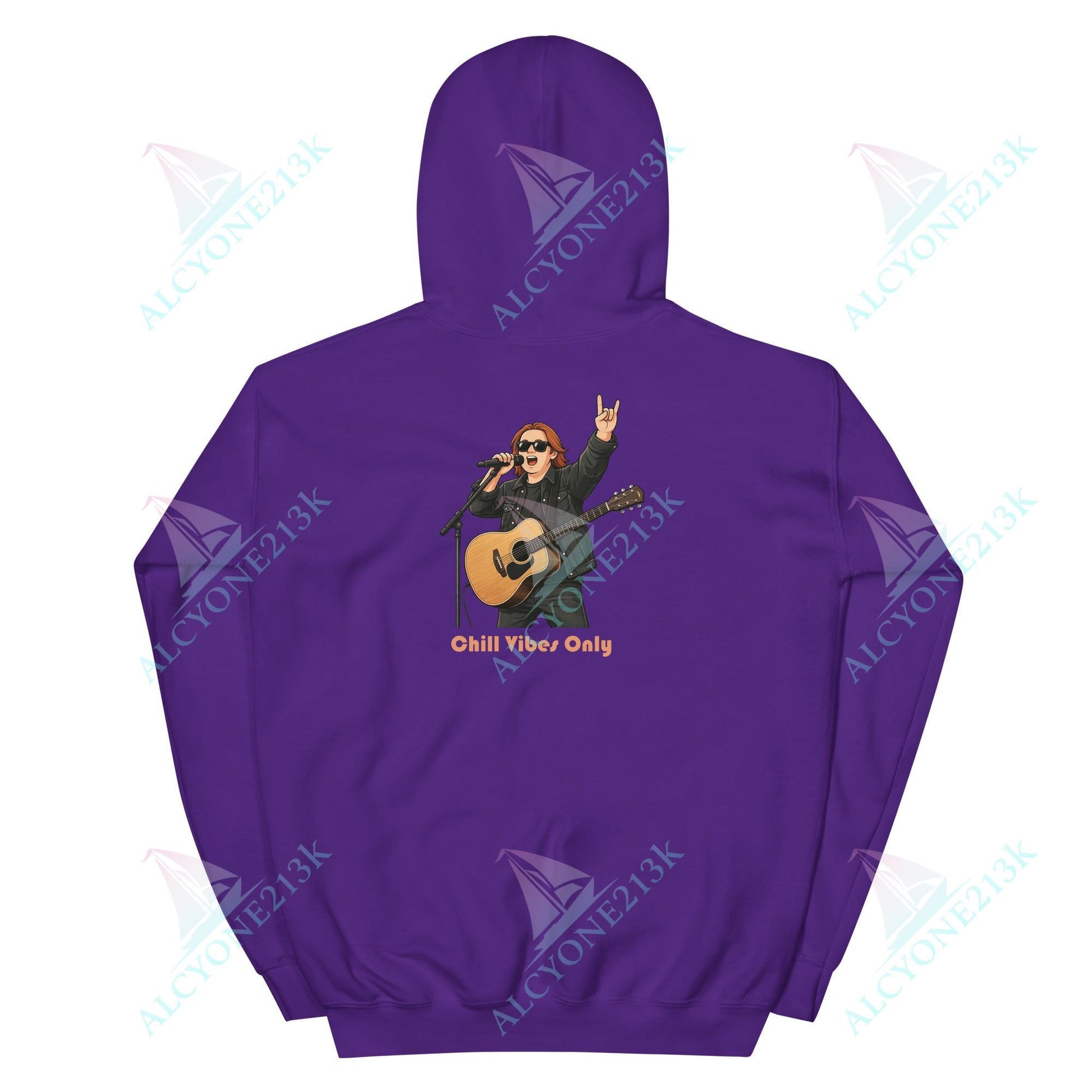 Lewis Capaldi Unisex Hoodie - Chilled Vibes Only - Funny Quotes alcyone213k