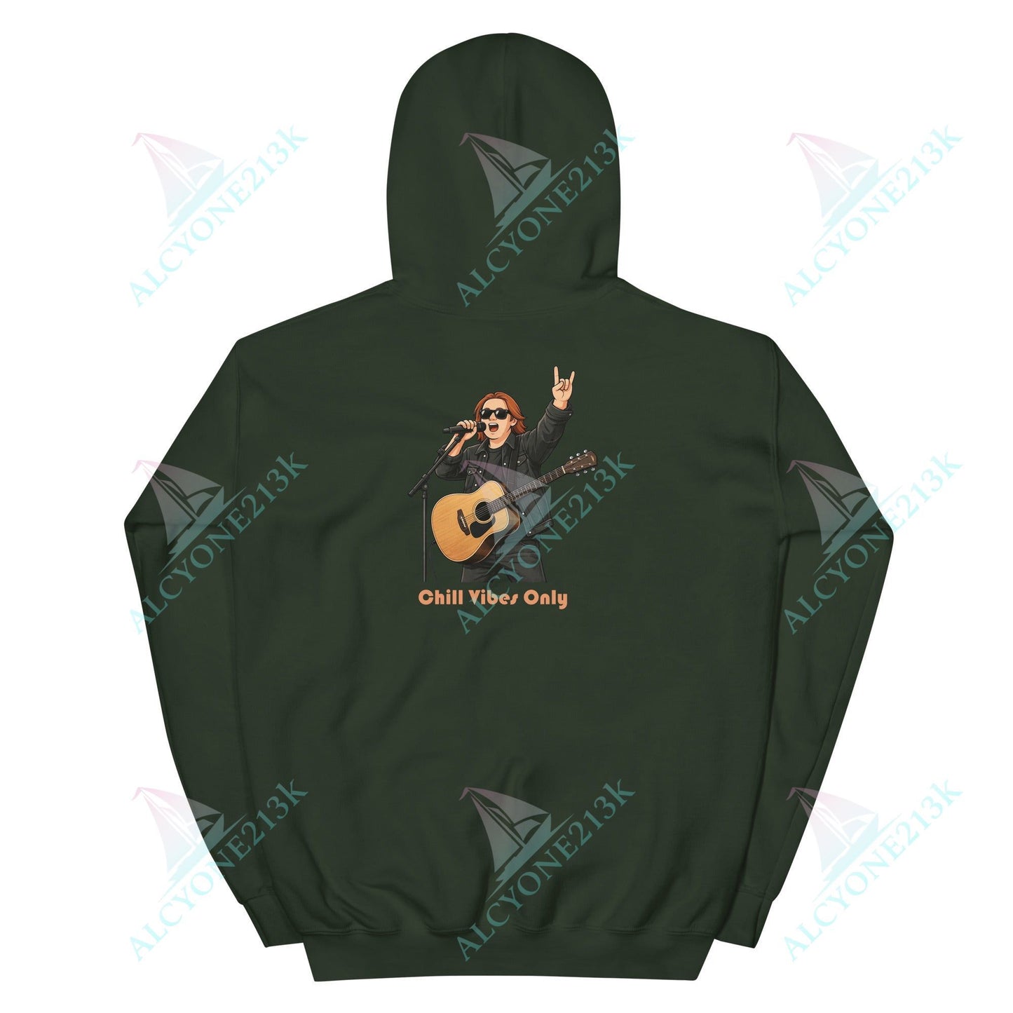 Lewis Capaldi Unisex Hoodie - Chilled Vibes Only - Funny Quotes alcyone213k