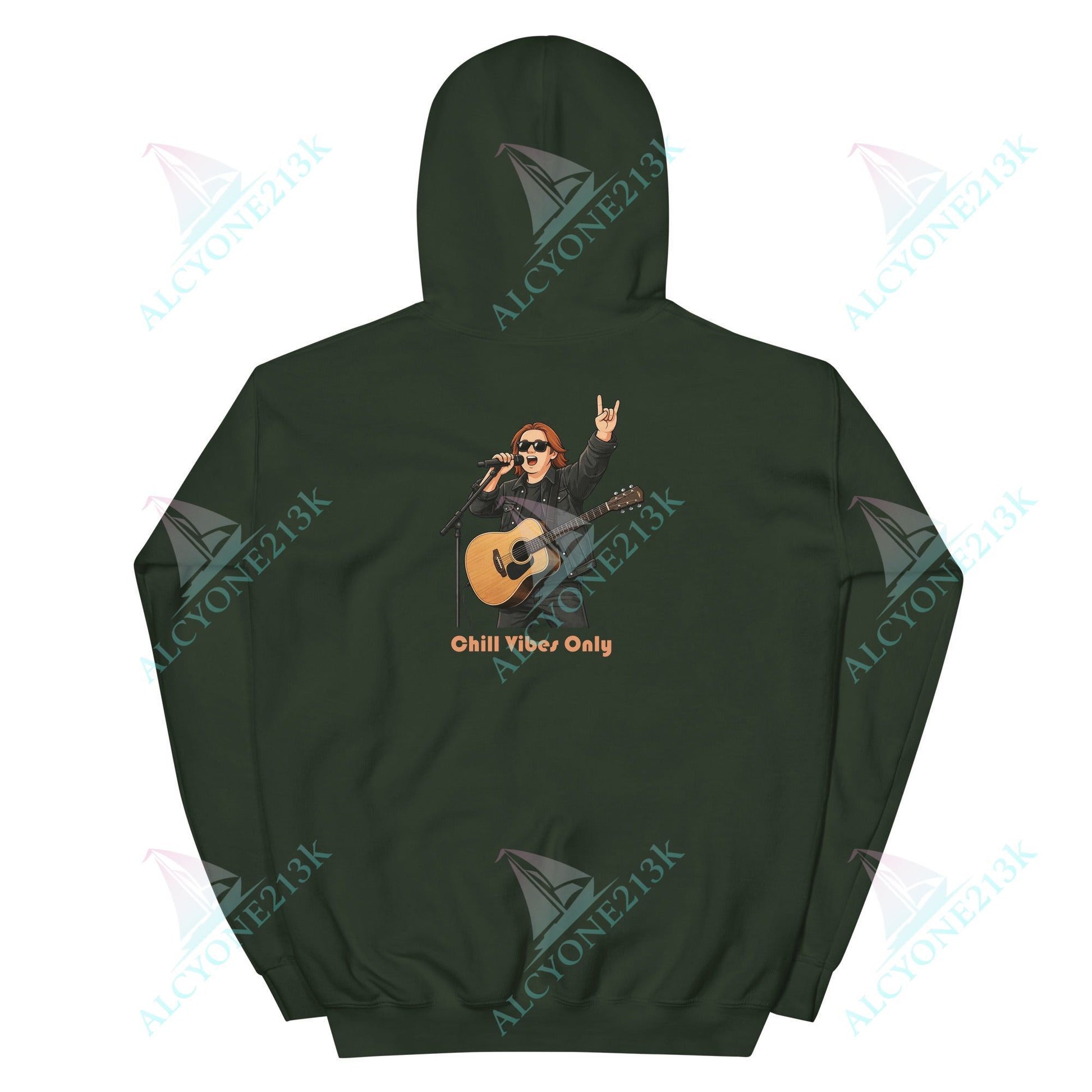 Lewis Capaldi Unisex Hoodie - Chilled Vibes Only - Funny Quotes alcyone213k