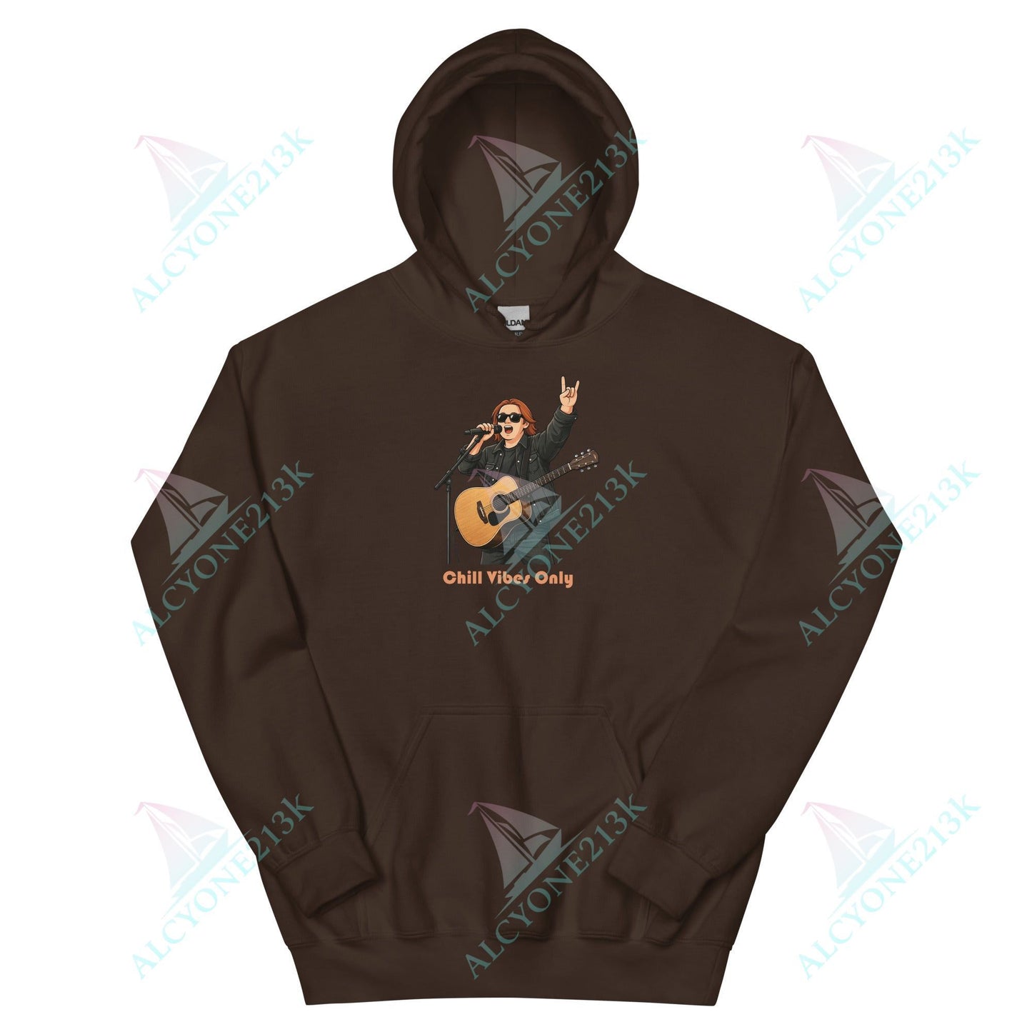 Lewis Capaldi Unisex Hoodie - Chilled Vibes Only - Funny Quotes alcyone213k