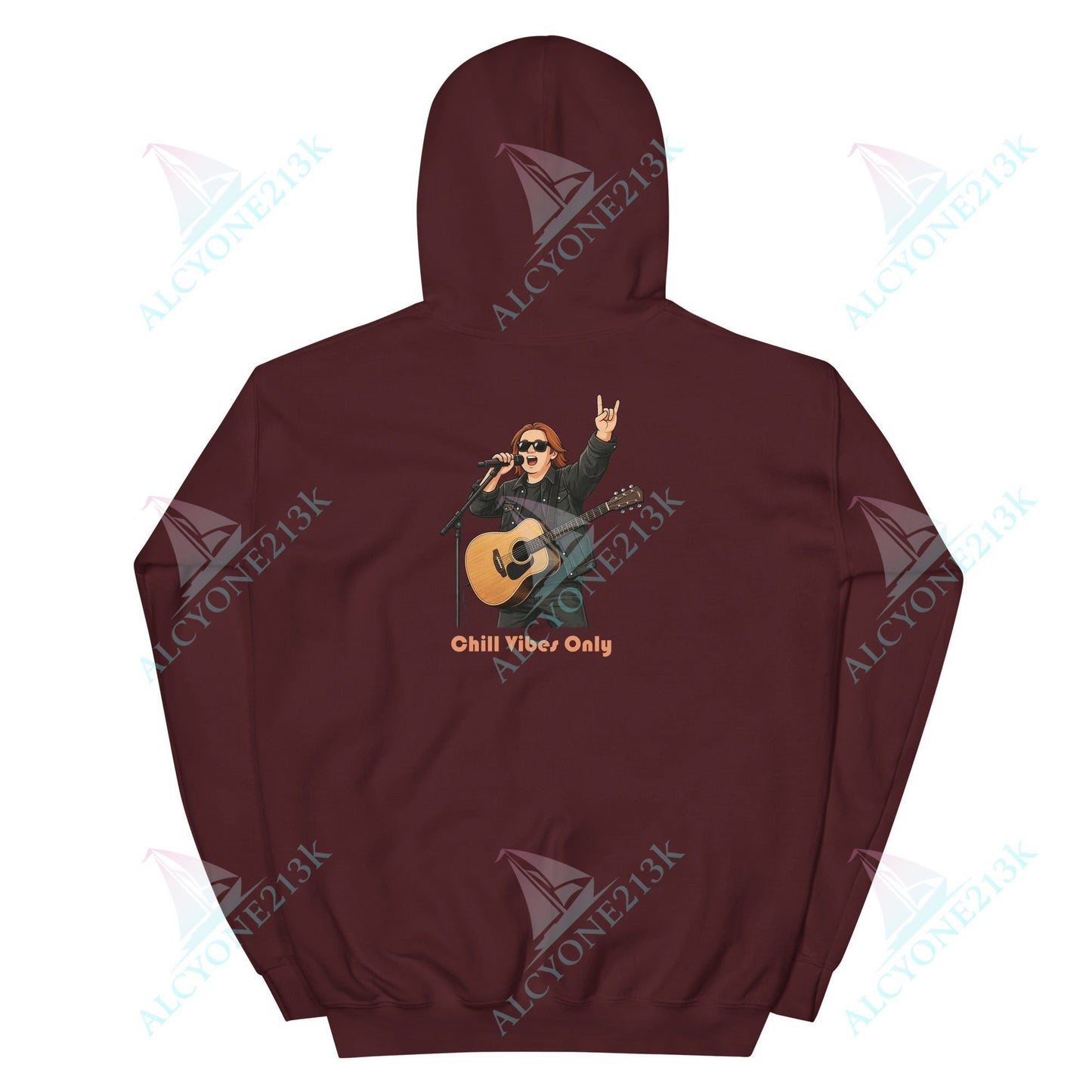 Lewis Capaldi Unisex Hoodie - Chilled Vibes Only - Funny Quotes alcyone213k
