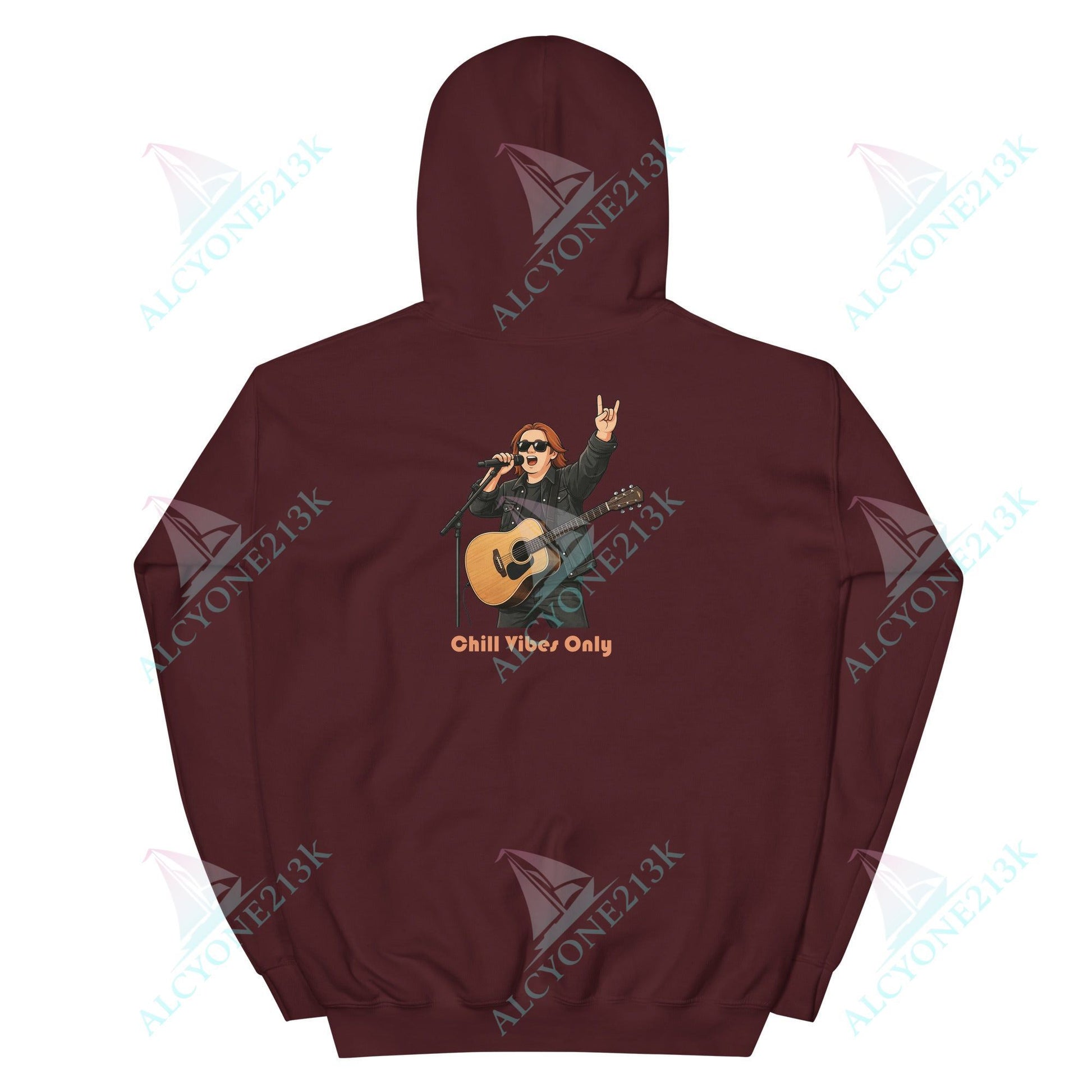 Lewis Capaldi Unisex Hoodie - Chilled Vibes Only - Funny Quotes alcyone213k