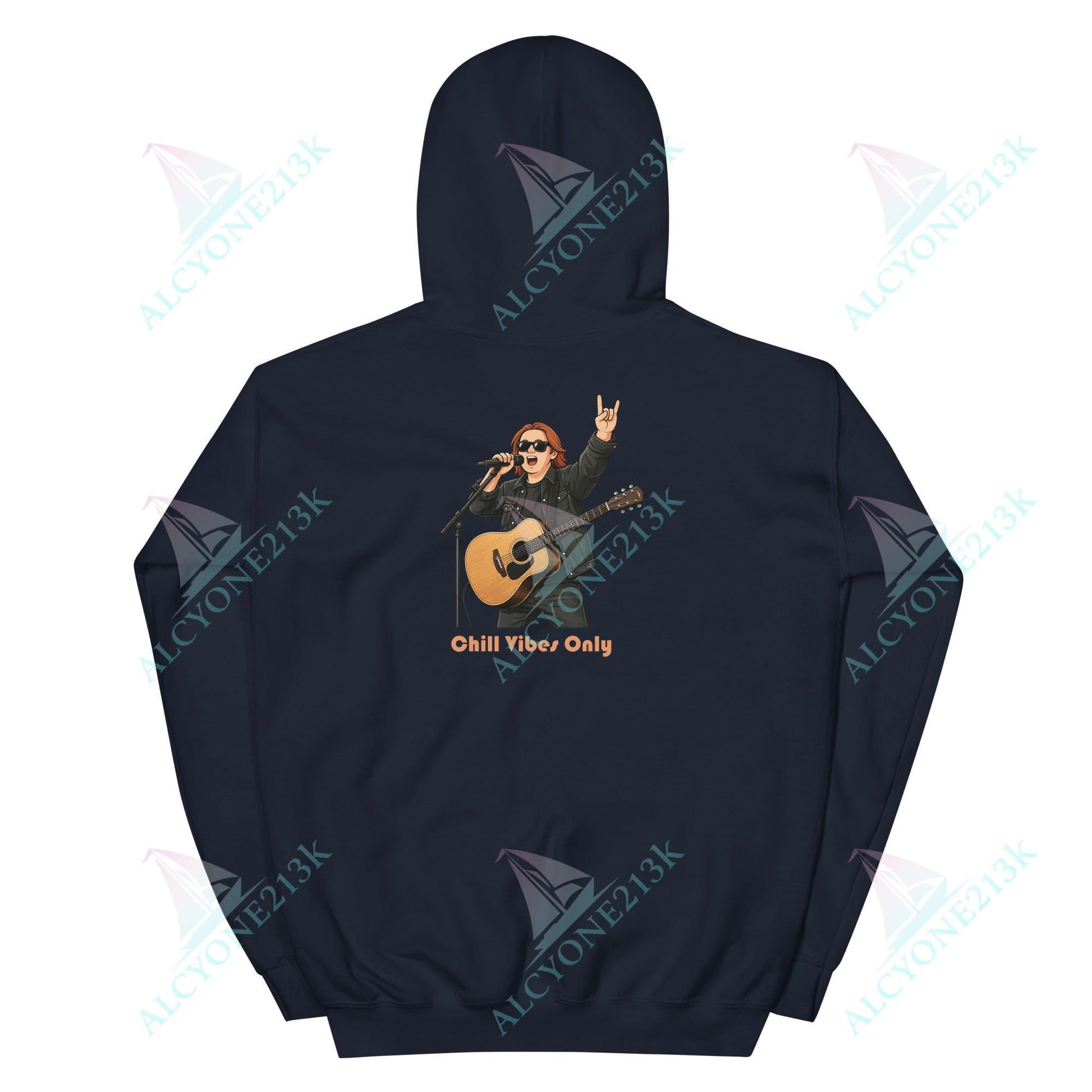 Lewis Capaldi Unisex Hoodie - Chilled Vibes Only - Funny Quotes alcyone213k