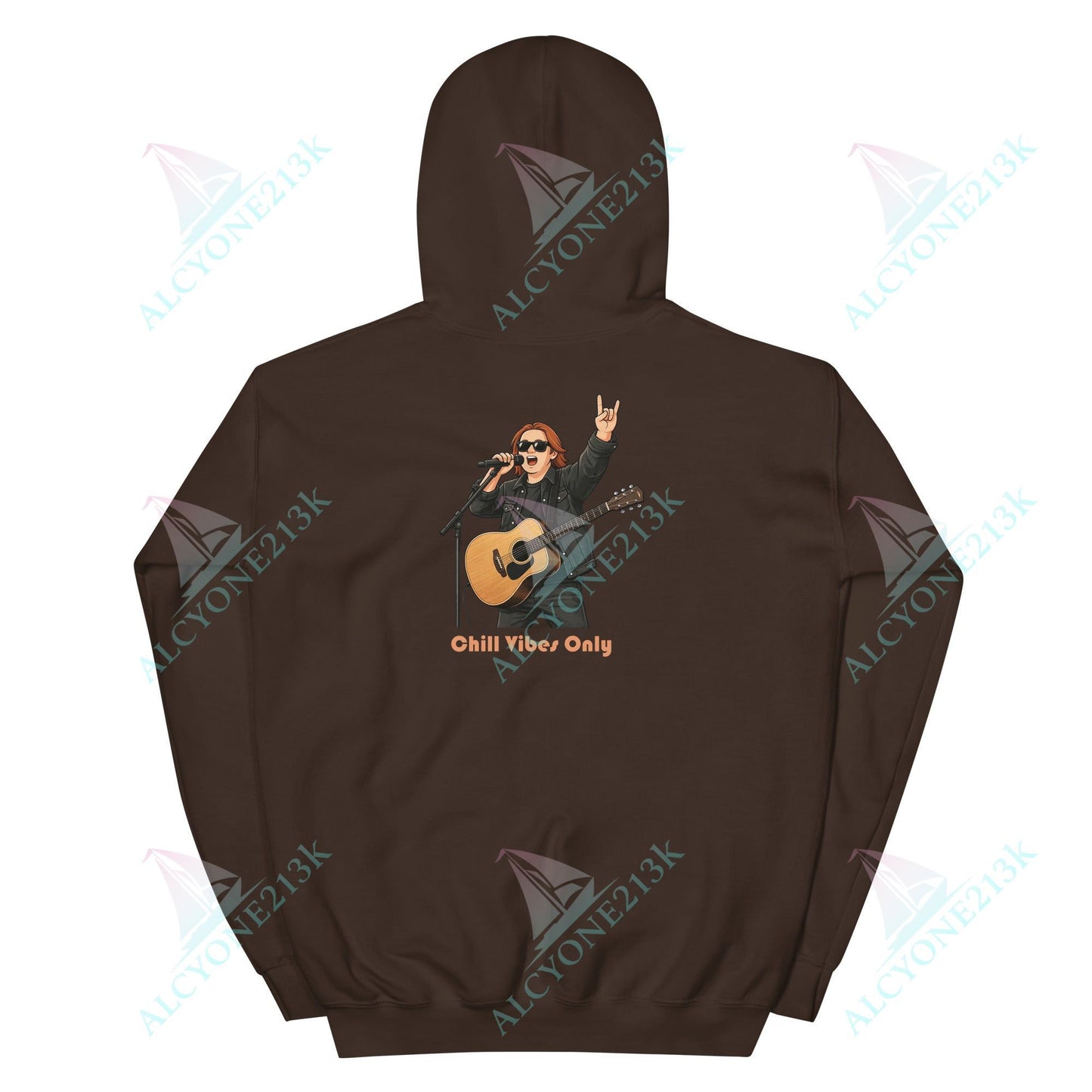 Lewis Capaldi Unisex Hoodie - Chilled Vibes Only - Funny Quotes alcyone213k